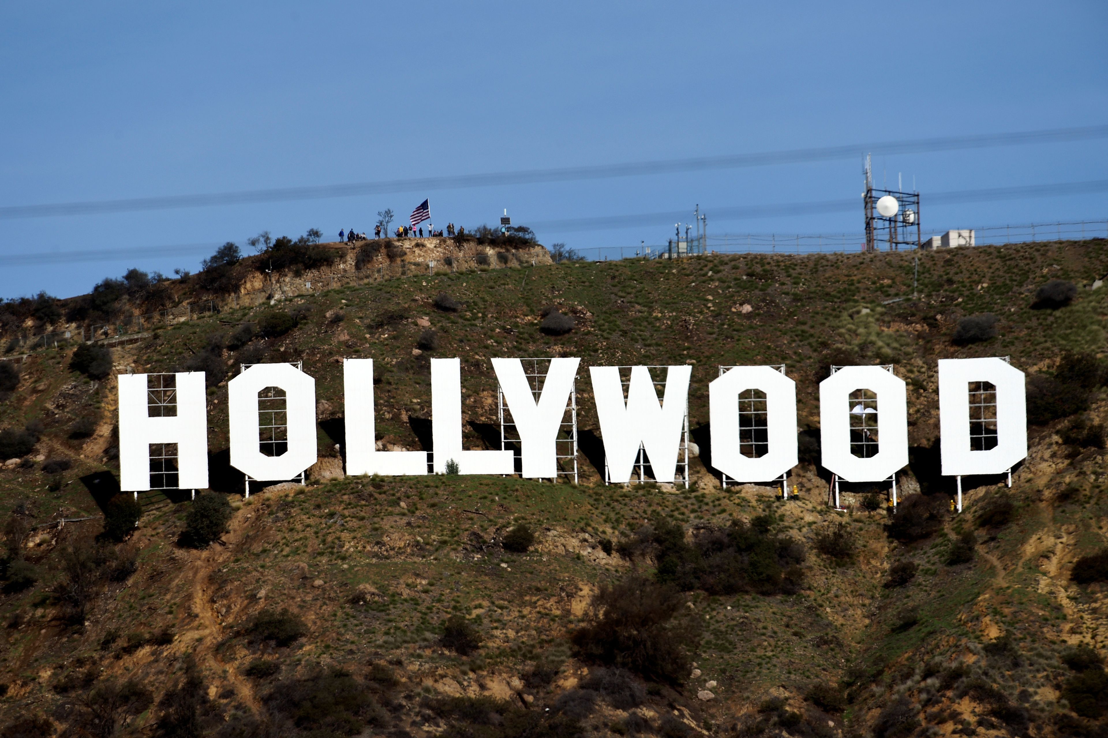 Cartel de Hollywood en Los Ángeles, California
