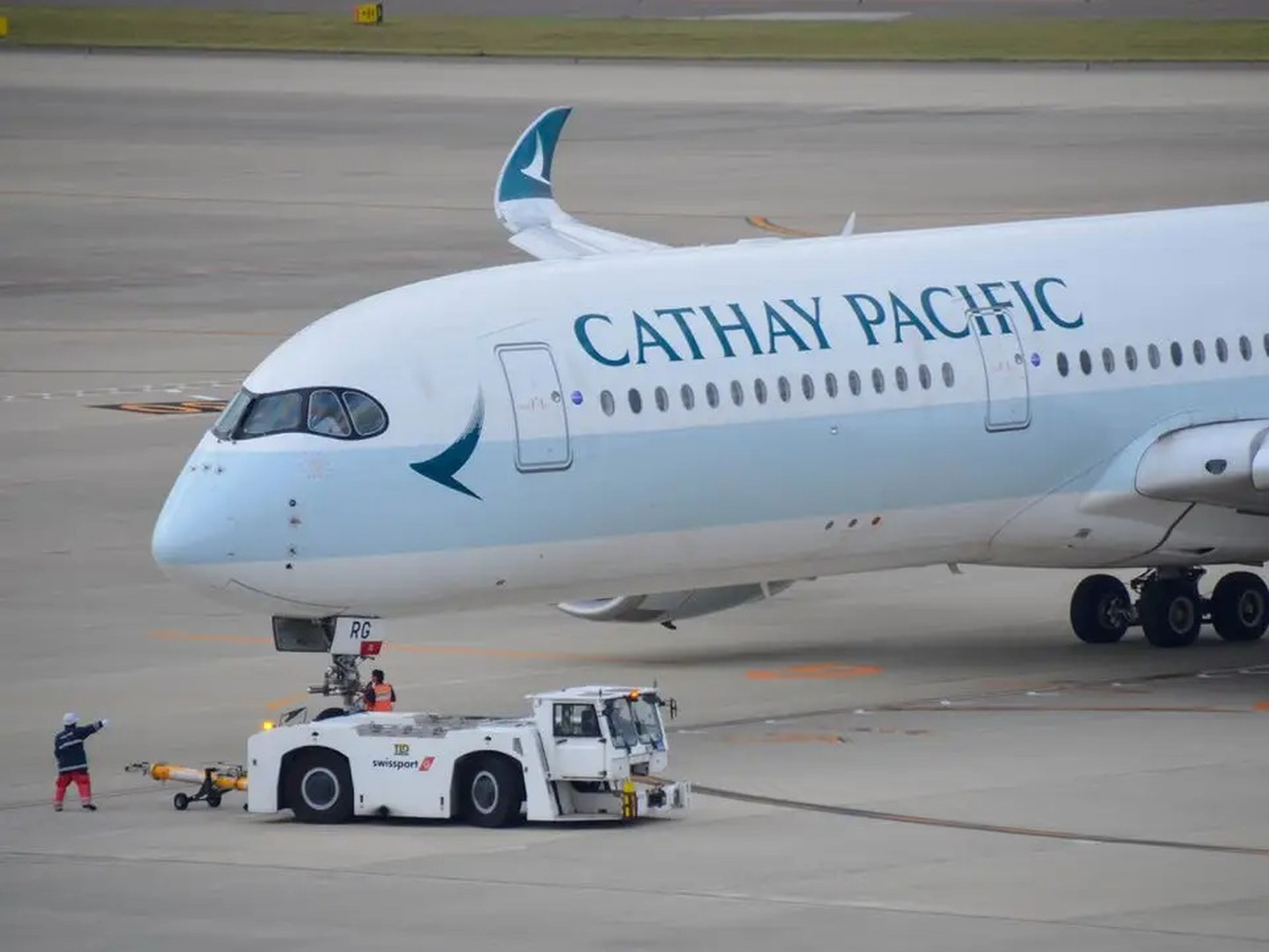 Cathay Pacific.
