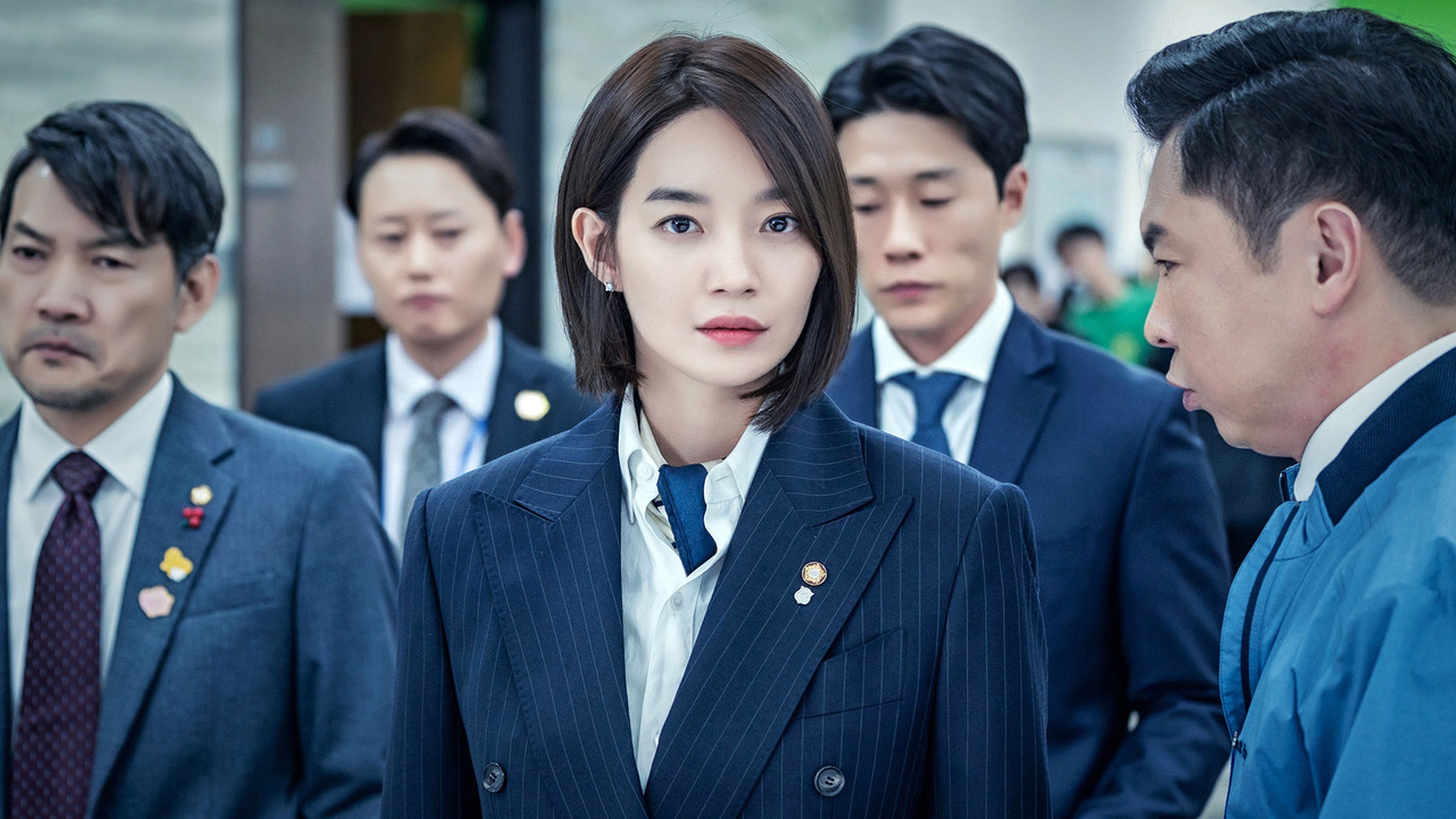 Shin Min Ah en la serie 'Chief of Staff'.