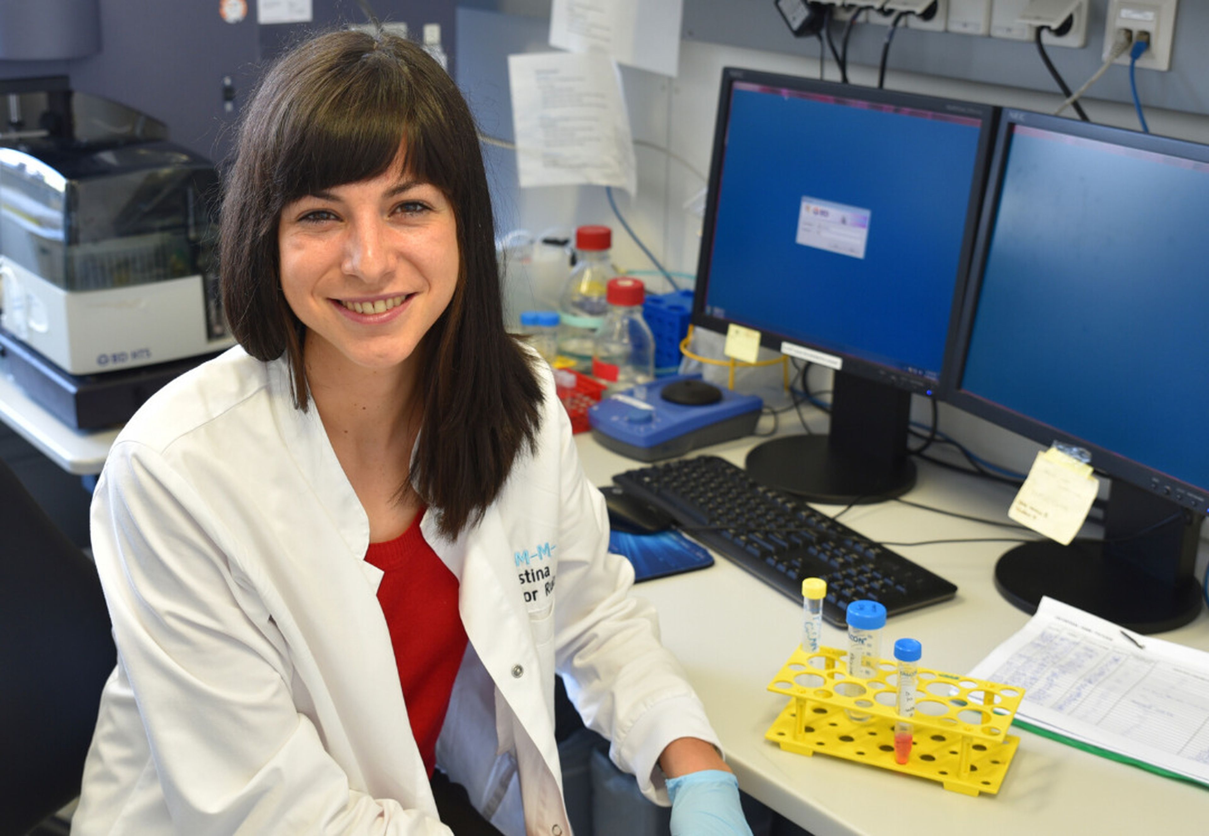 Cristina Mayor-Ruiz, investigadora del Instituto de Investigación Biomécnica (IRB) Barcelona.