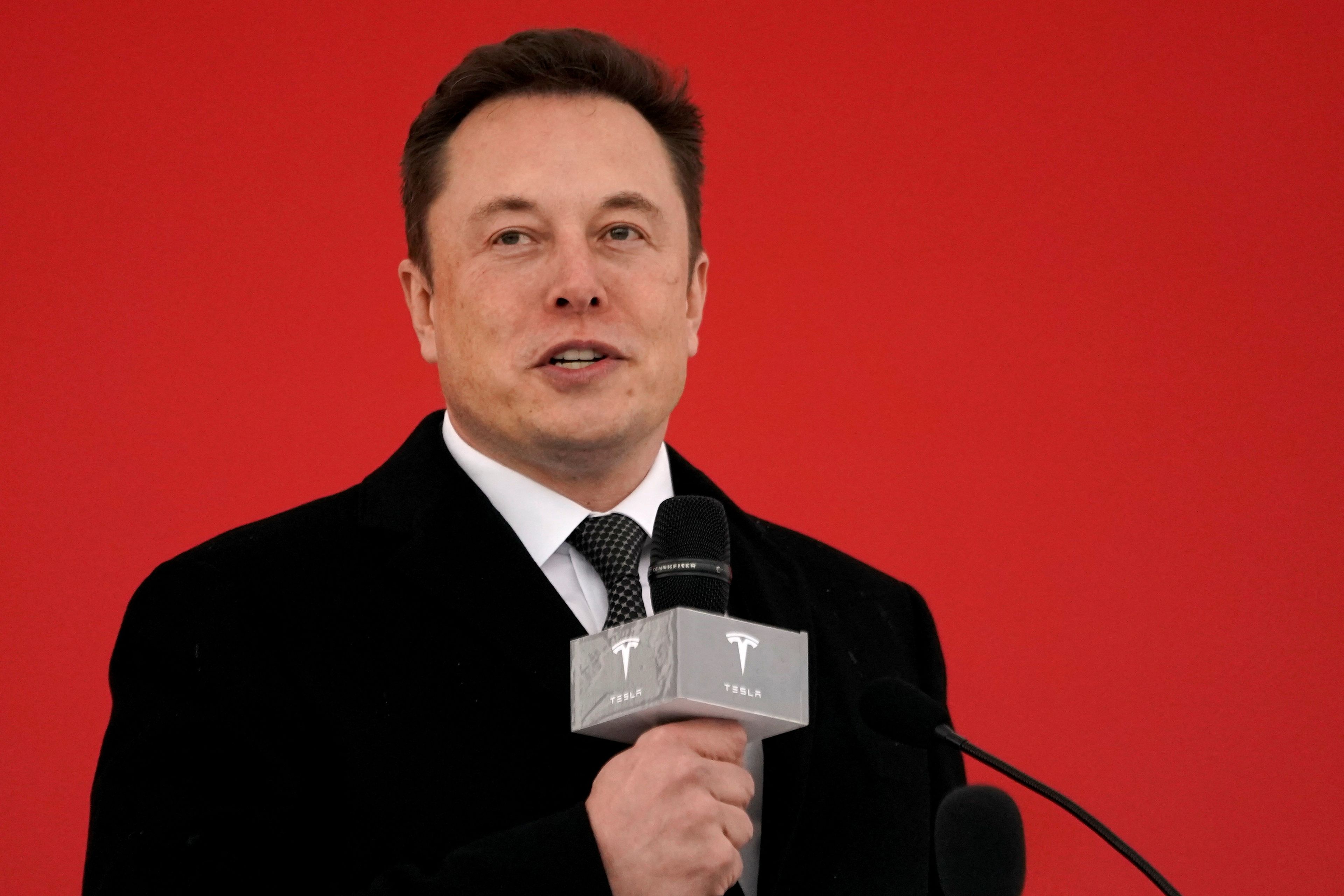 Elon Musk, en una visita a la gigafactoría de Tesla en Shangái (China).