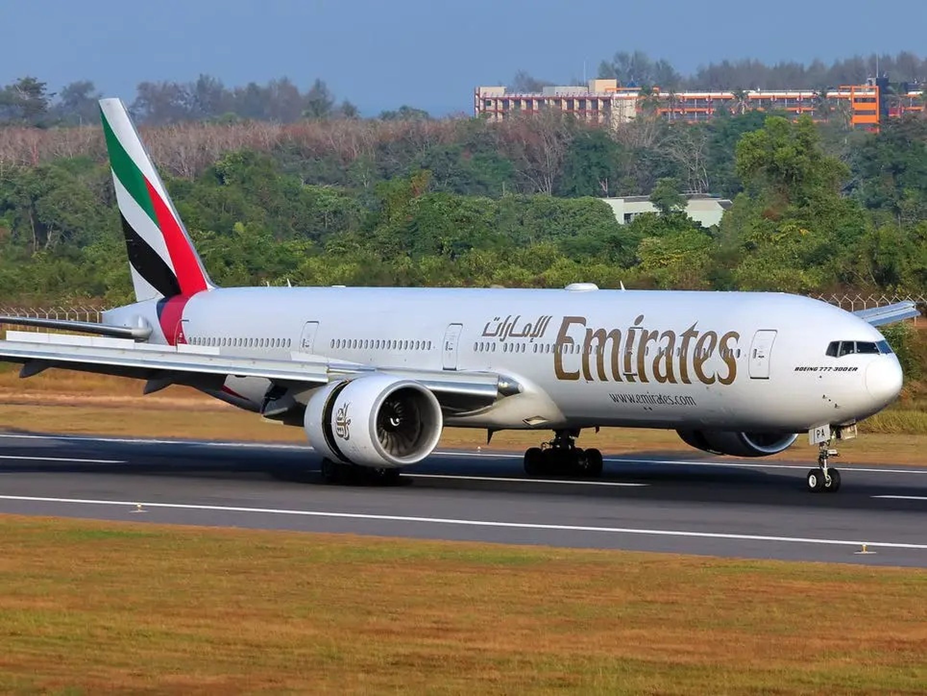 Emirates 777-300ER.