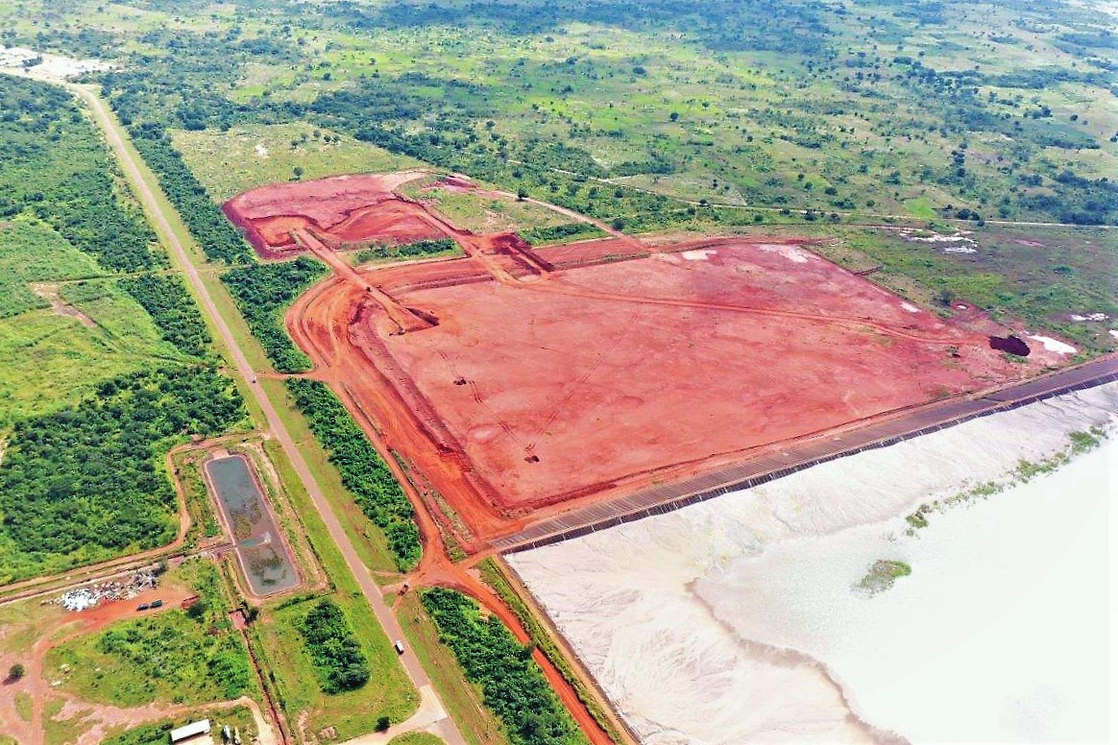 Imagen de la mina de Balama, en Mozambique, donde Tesla quiere comprar grafito para sus baterías.