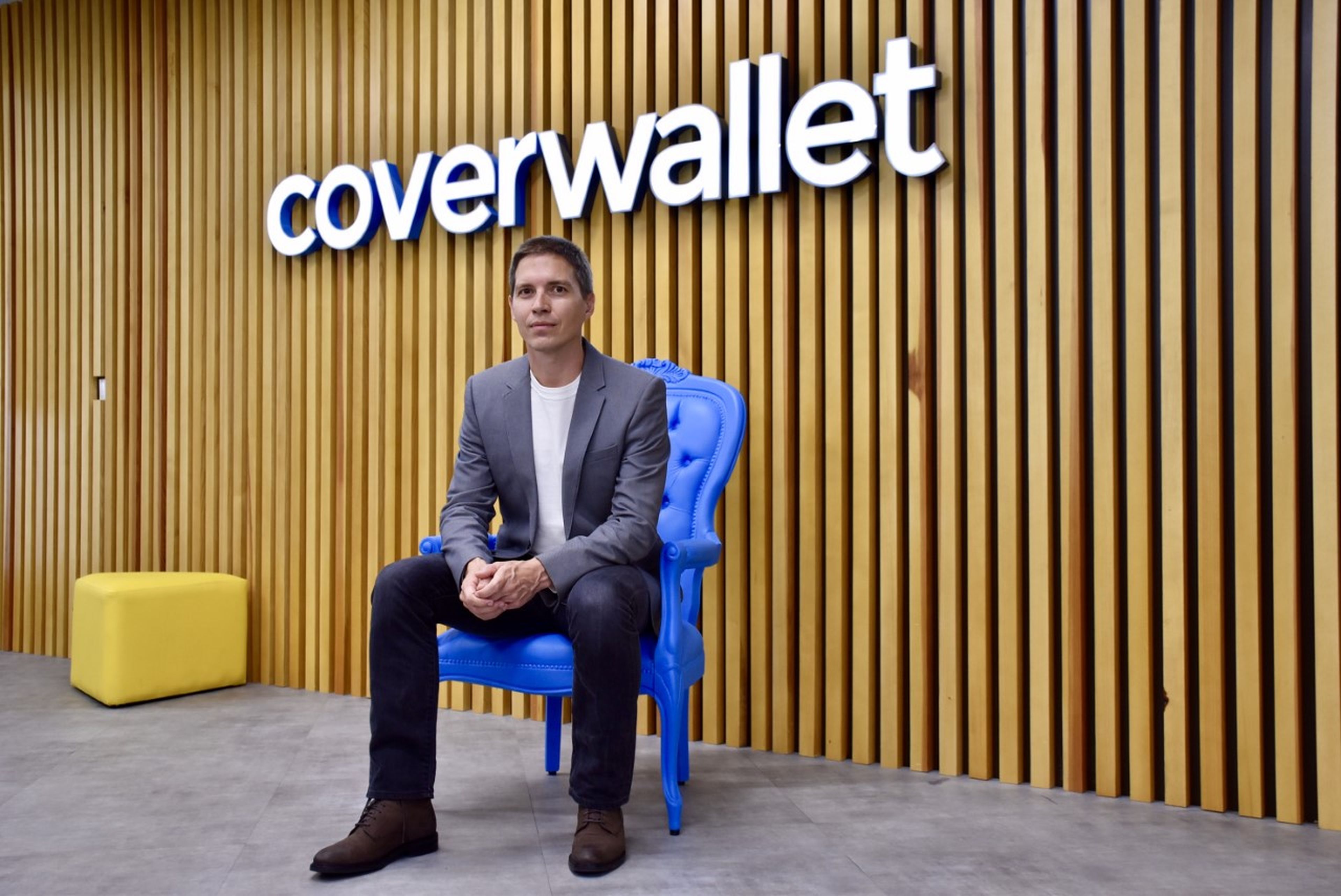 Iñaki Berenguer, CEO y cofundador de Coverwallet, que vende seguros personalizados a pymes gracias a la inteligencia artificial.