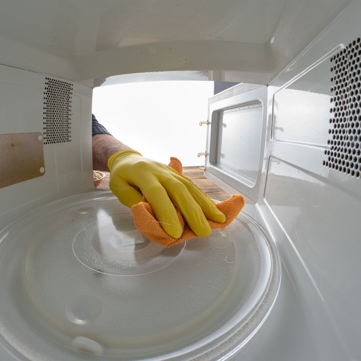 Limpiador de microondas, limpia fácilmente el horno microondas, Limpiador  de vap