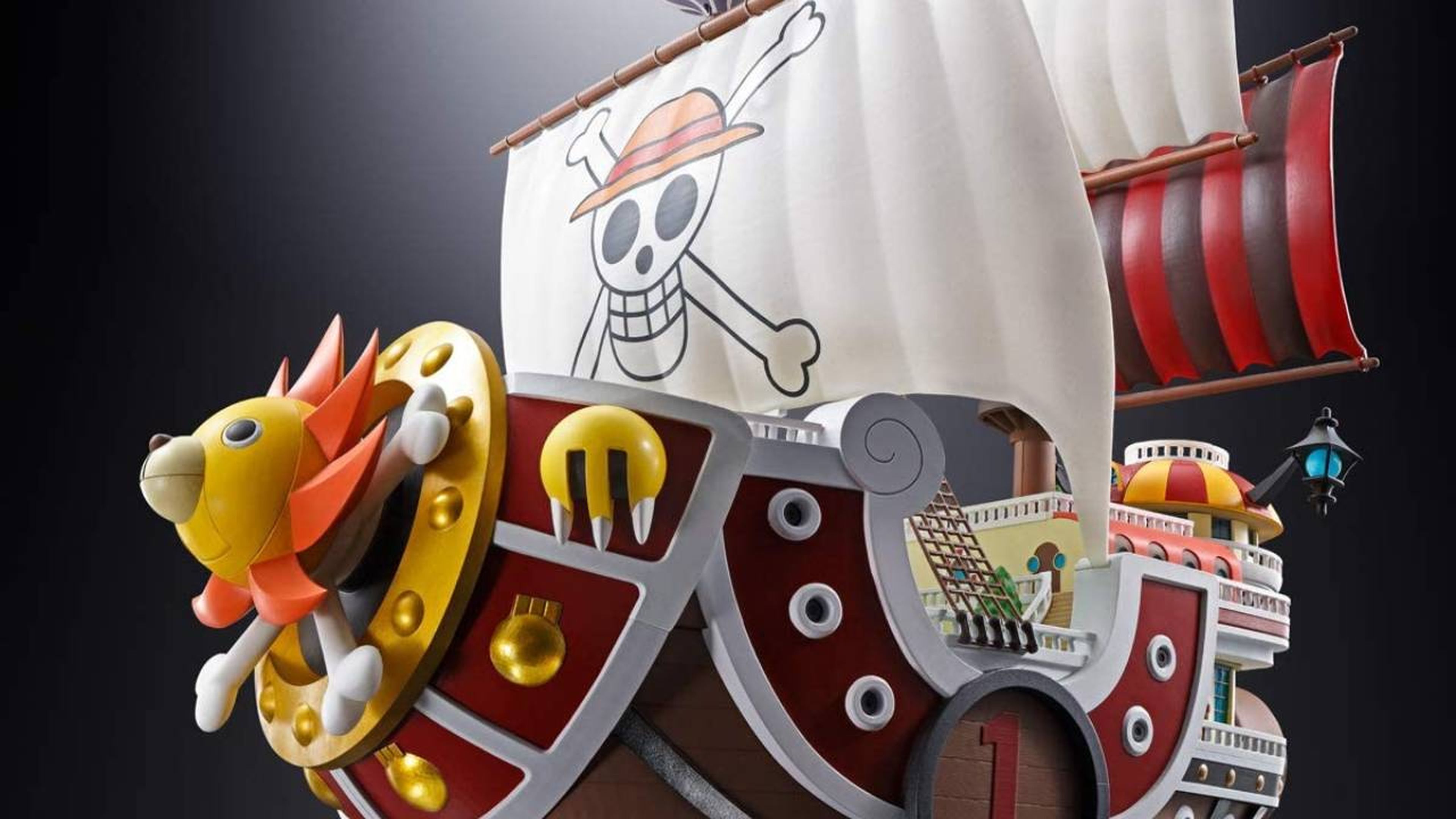 Una recreación del Thousand Sunny, el barco principal del anime 'One Piece'.