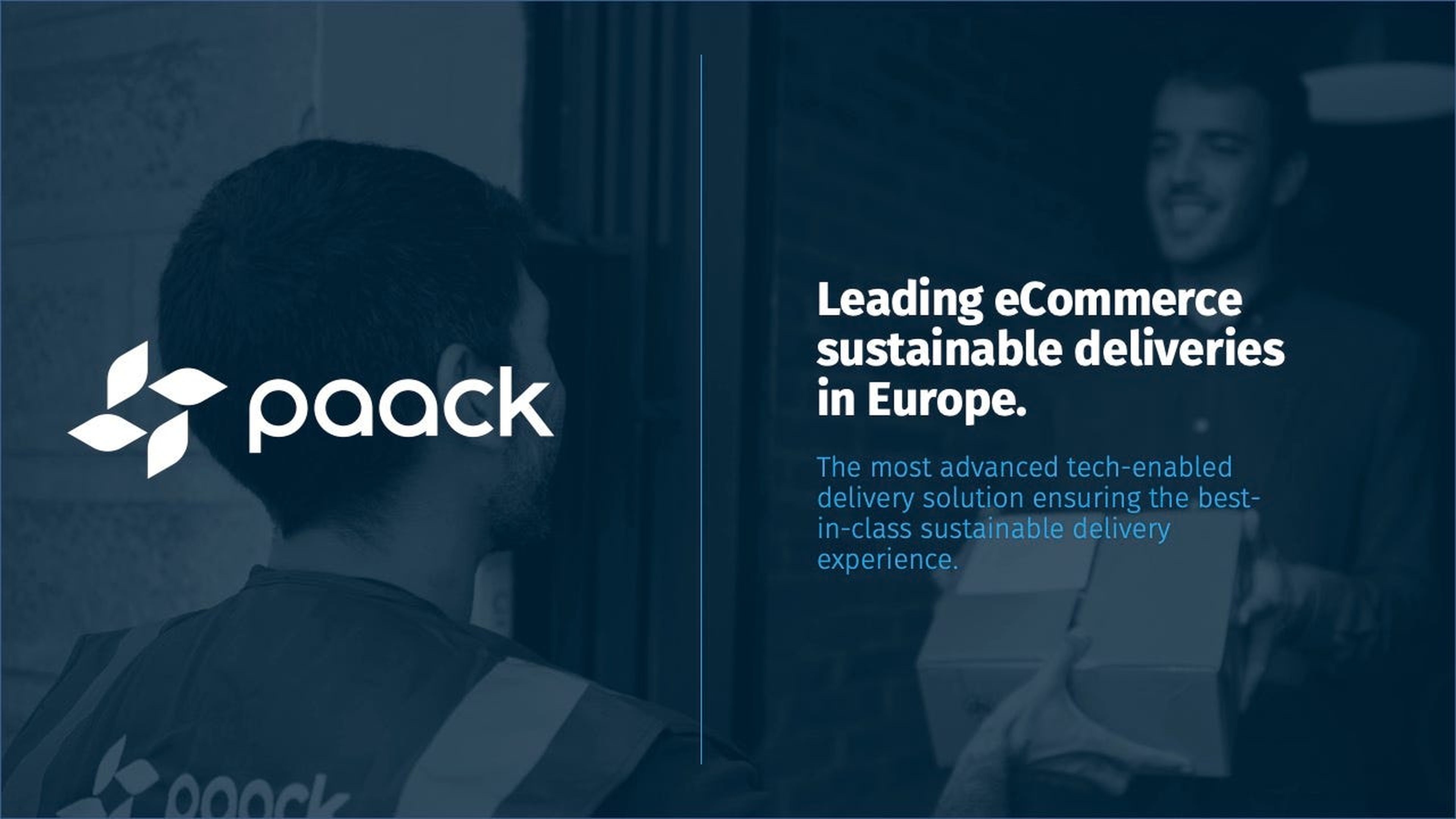 Paack: Líder en entregas sostenibles de comercio electrónico en Europa.