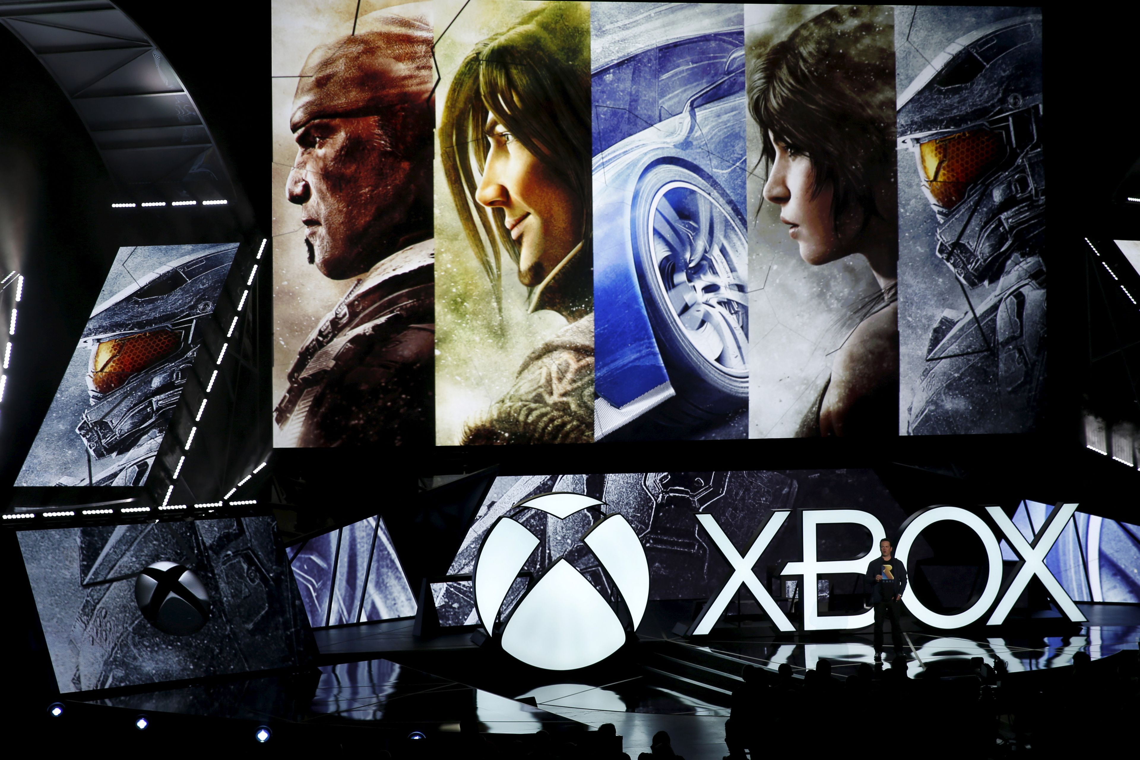 Phil Spencer, CEO de Xbox, hablando en una conferencia.
