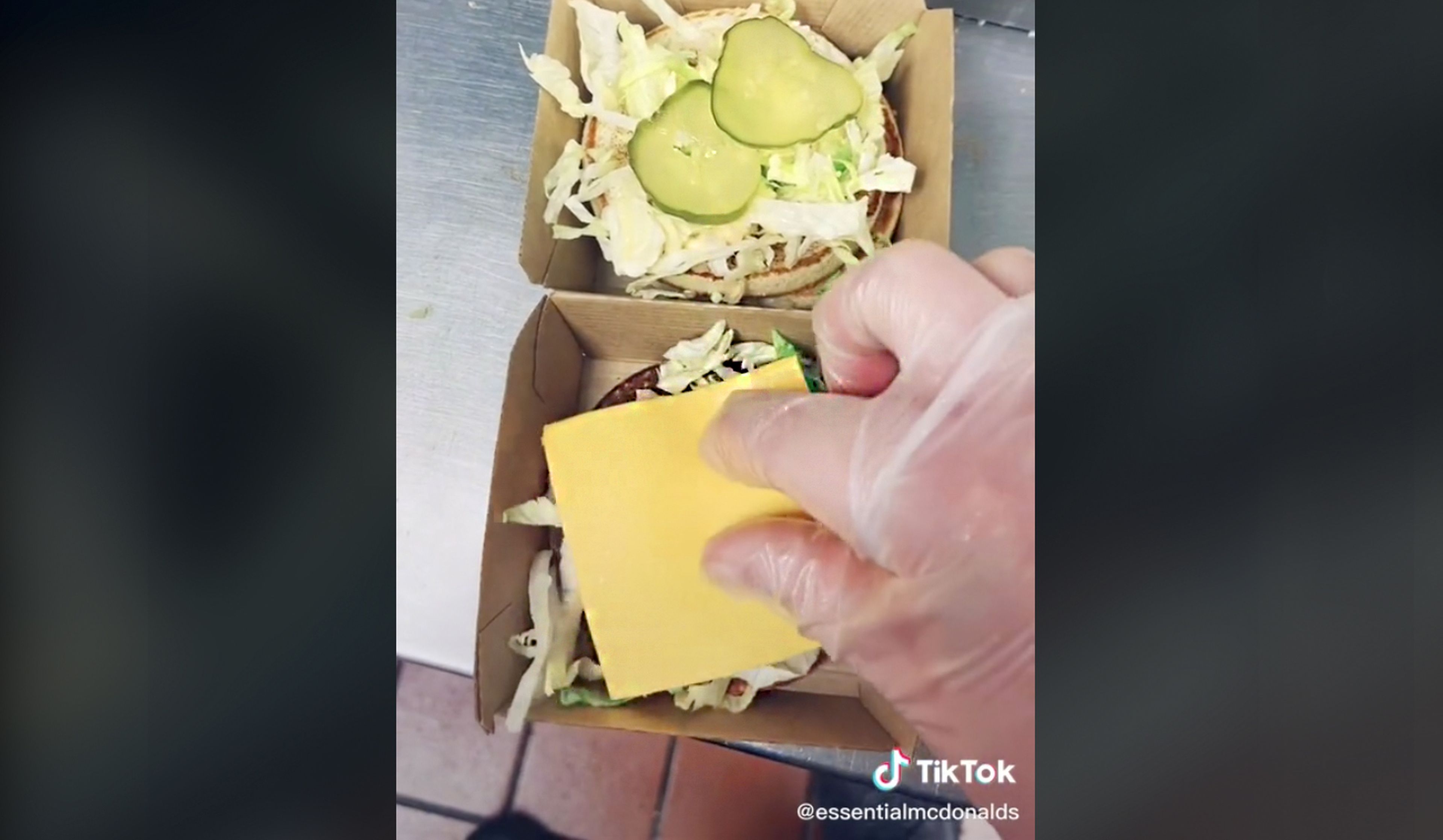 video sobre como se hace una Big Mac