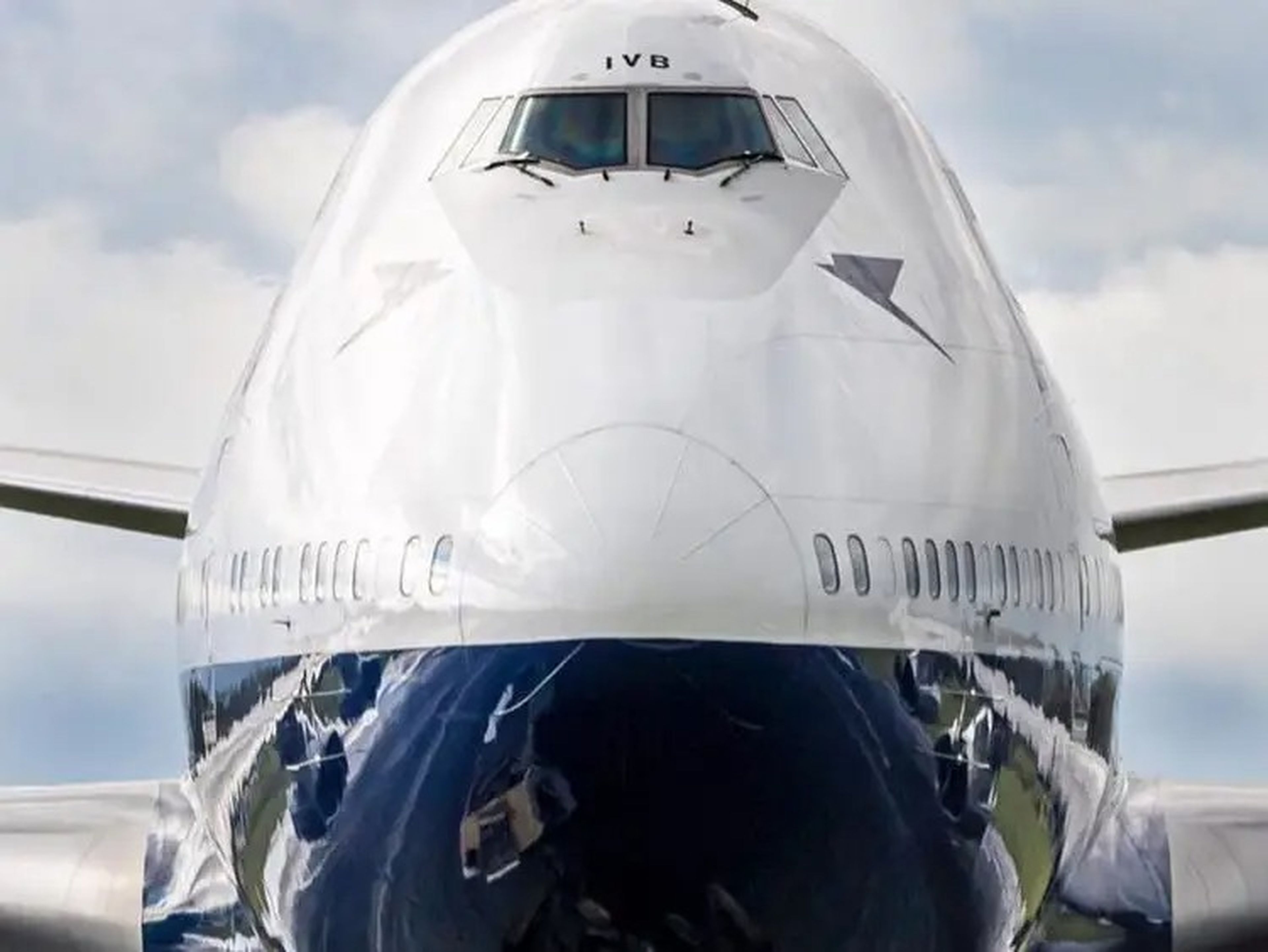 'El avión para eventos' de British Airways.