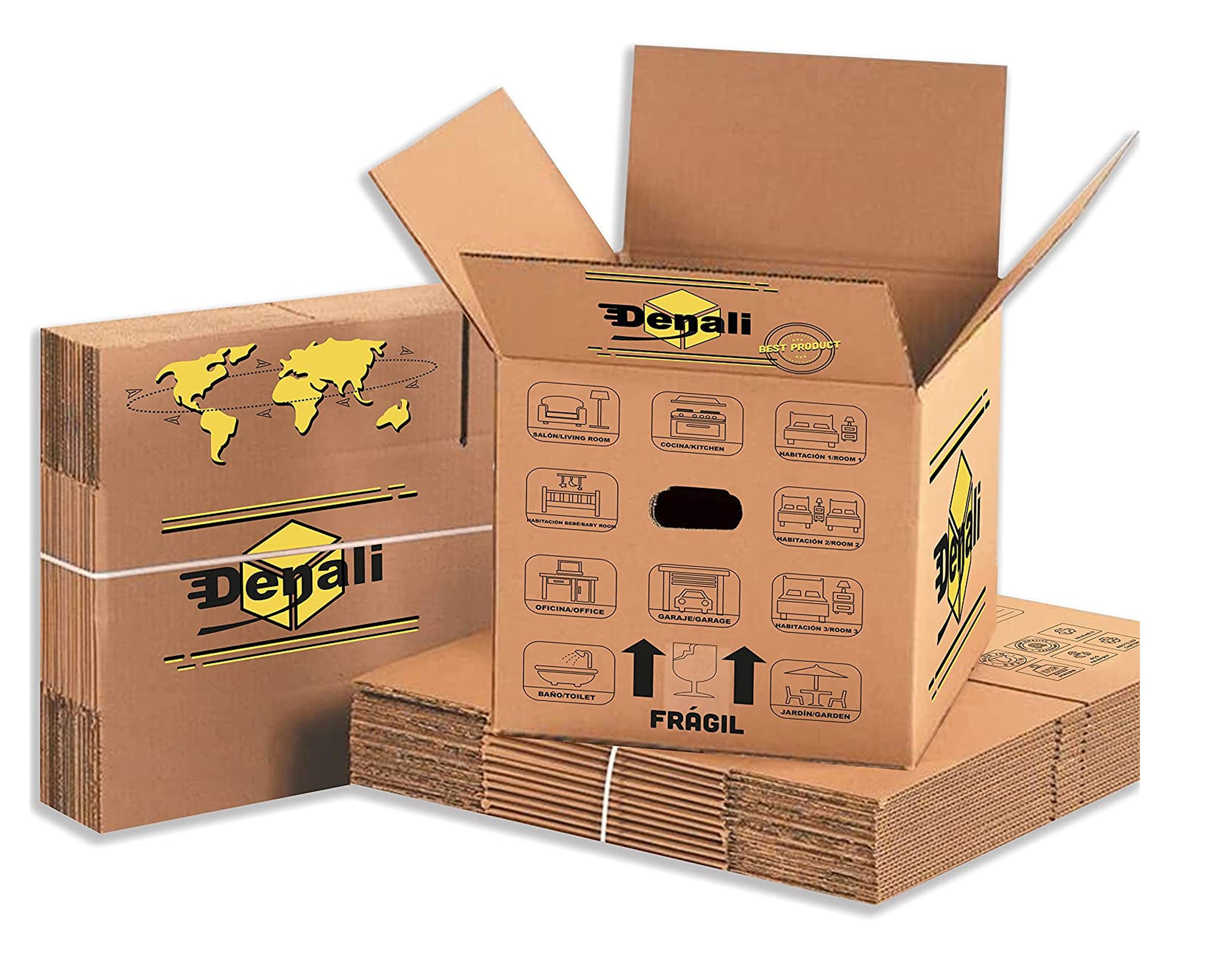 Mejores packs de cajas de cartón para mudanzas