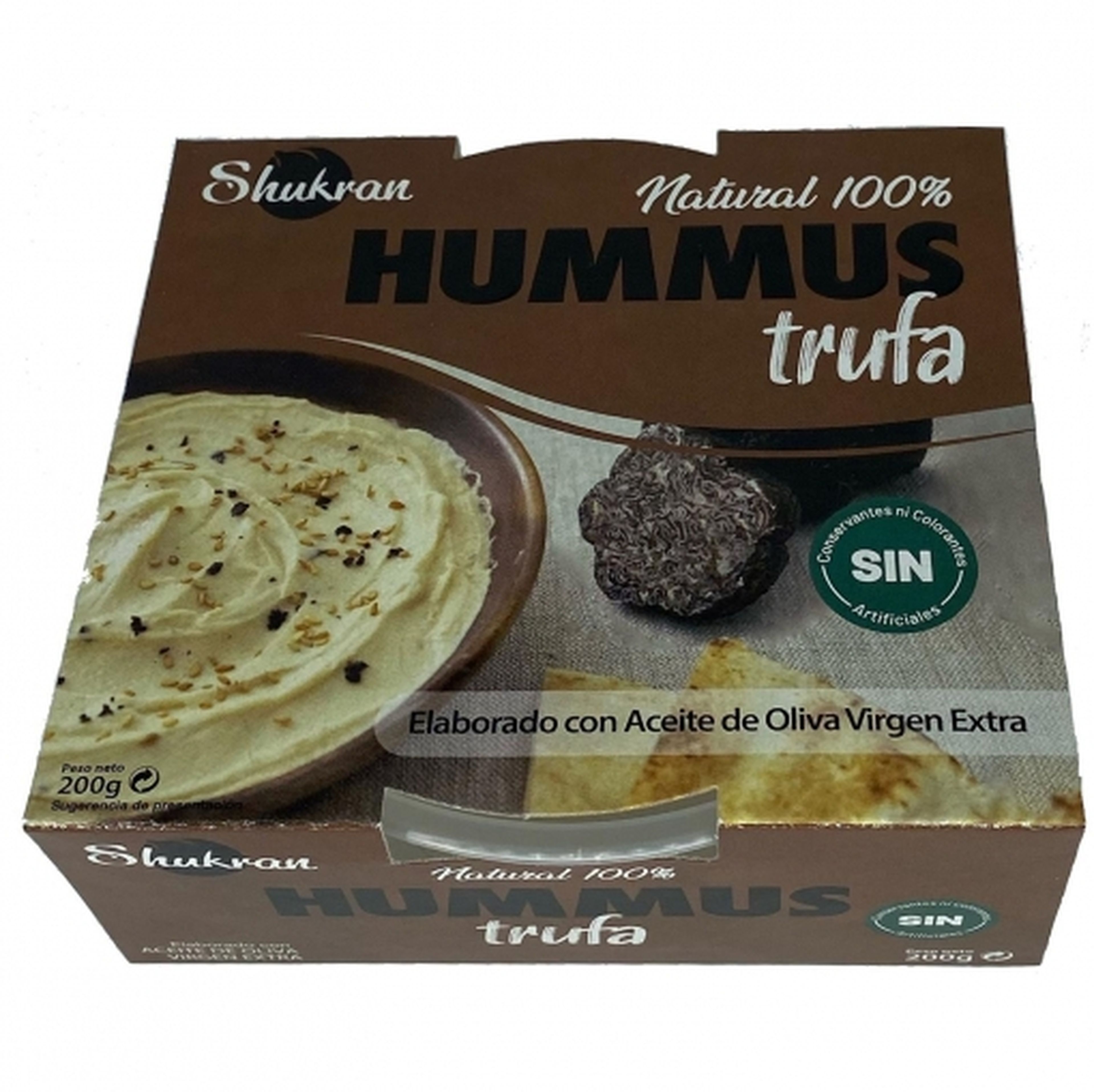 Hummus de trufa