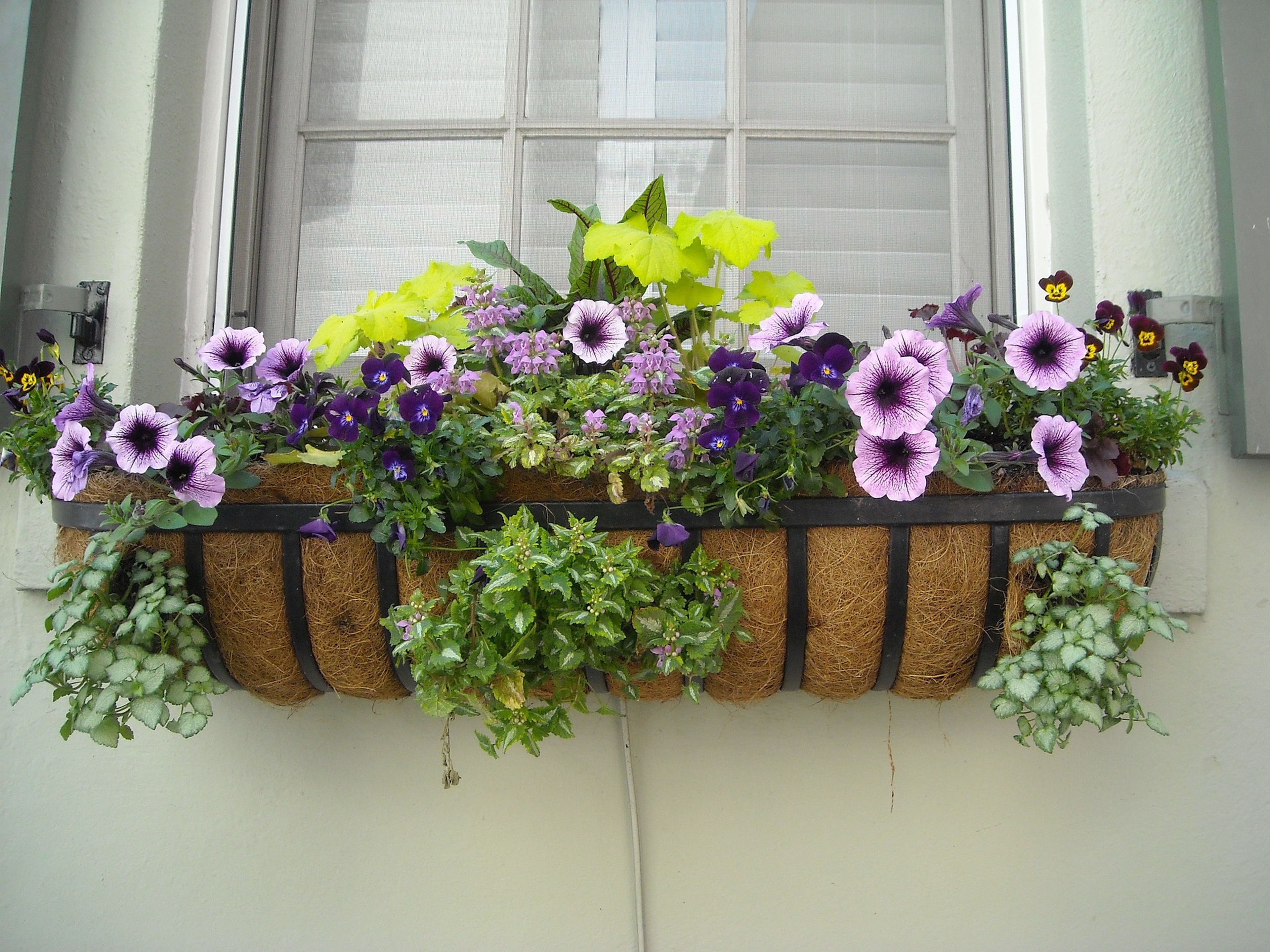 Jardinera para balcón