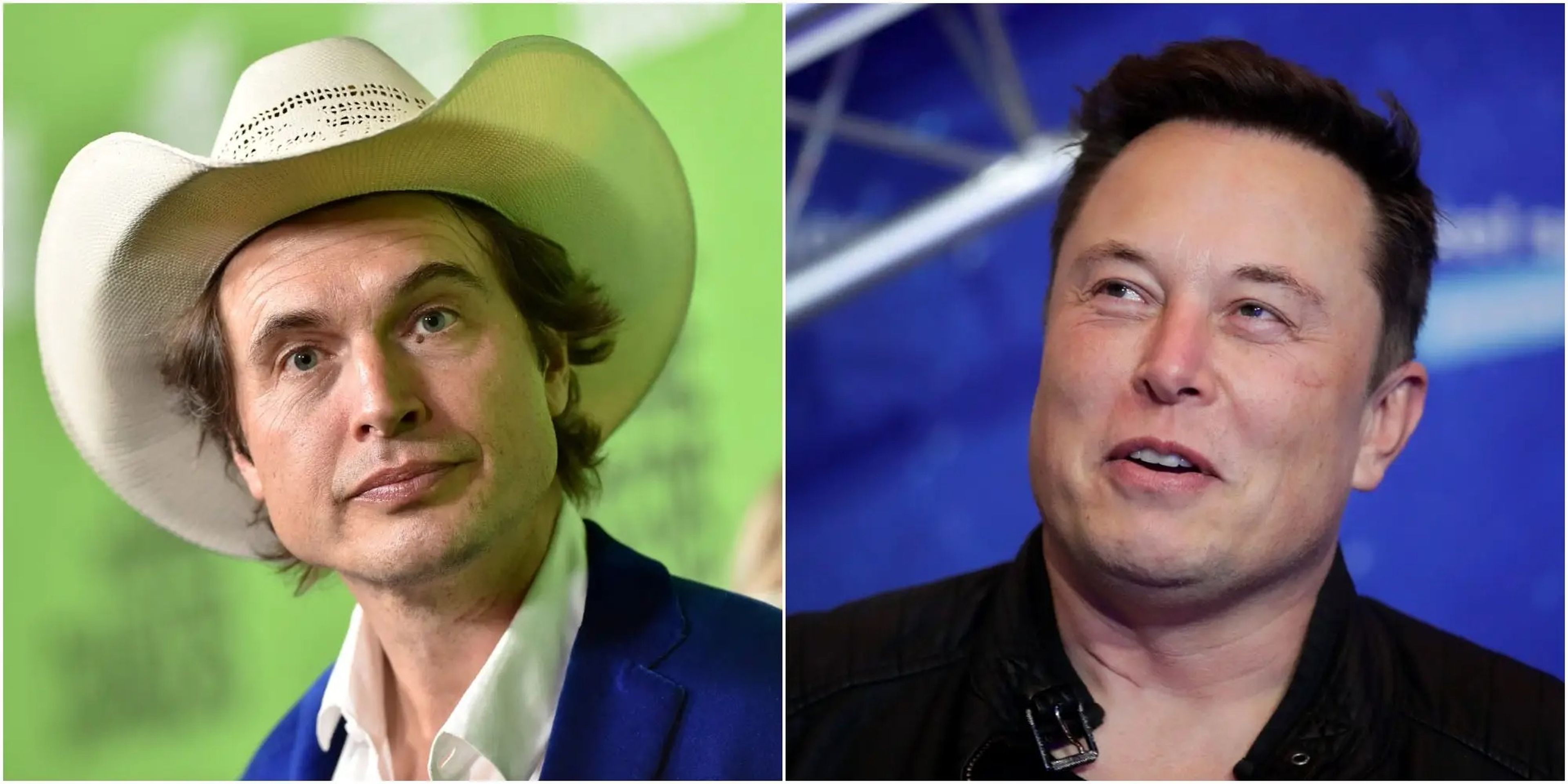 Kimbal Musk (izquierda), hermano de Elon Musk (derecha).