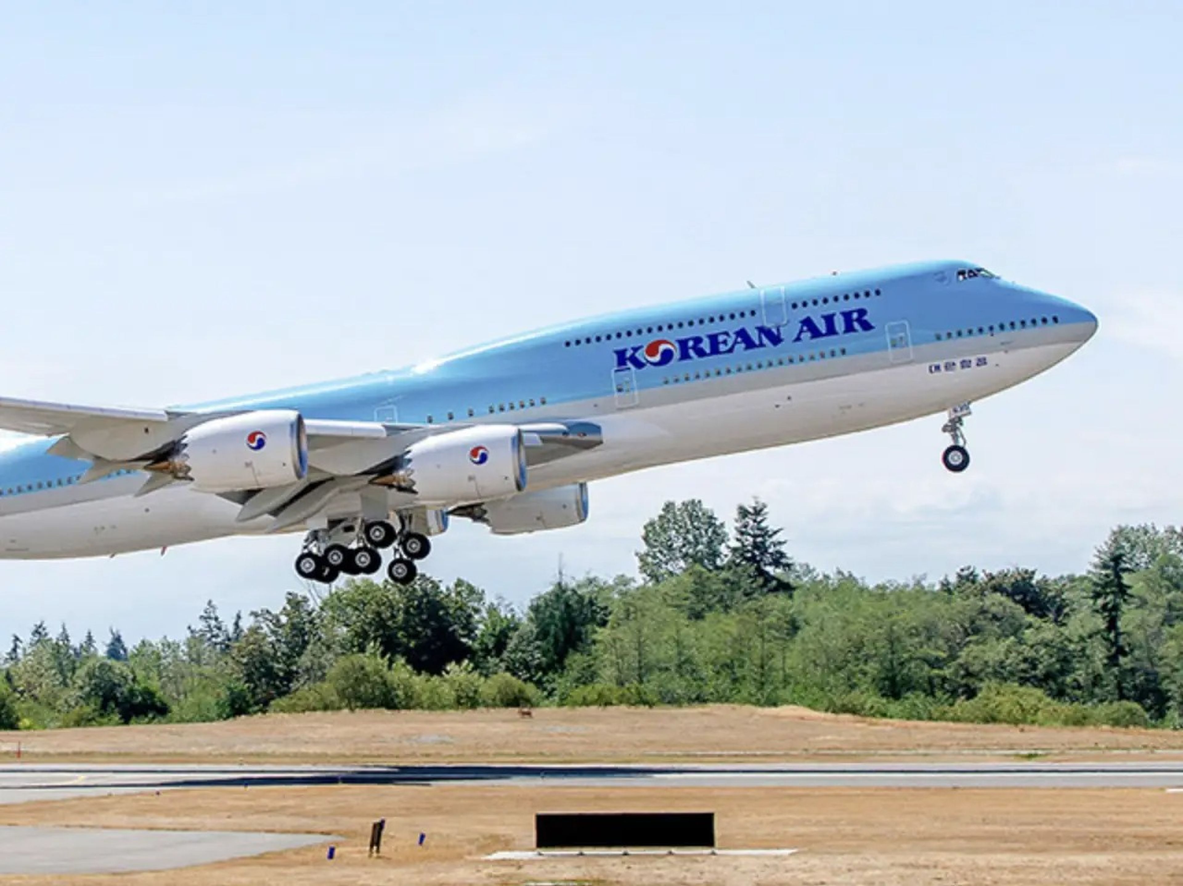 Boeing 747 de Korean Air.