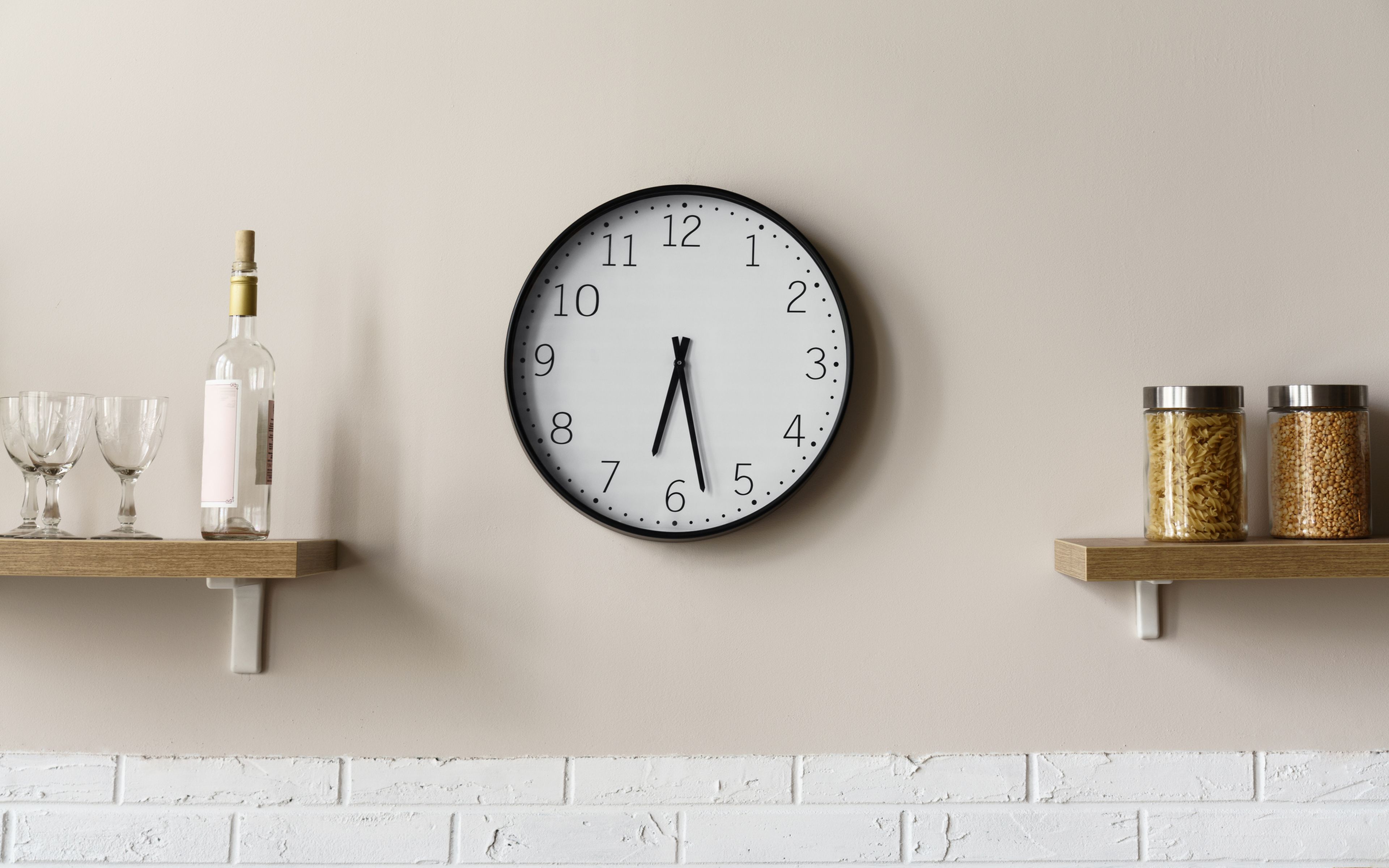 ▷ Reloj digital de pared cocina y oficina numeros