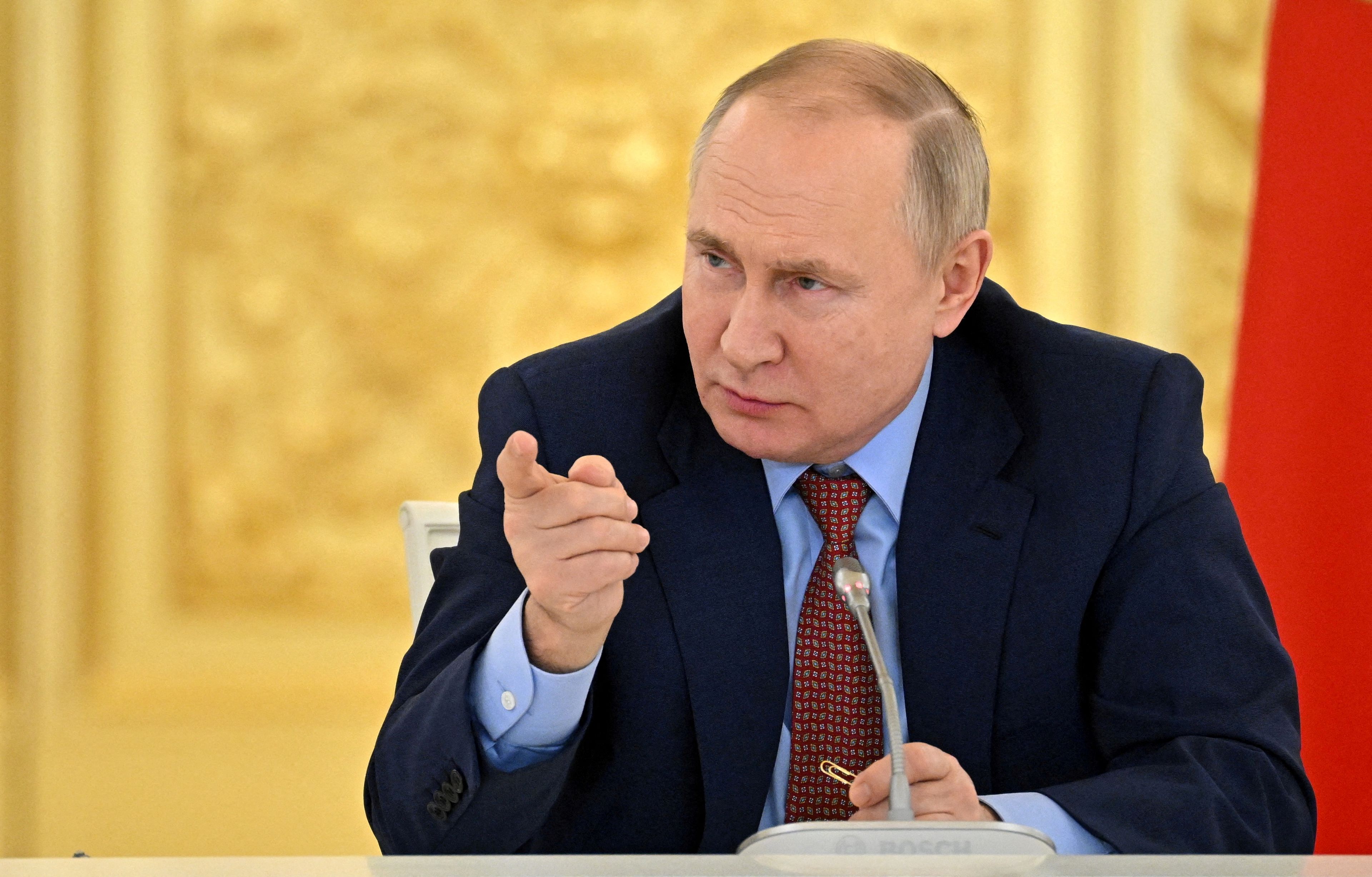 Vladímir Putin, presidente de Rusia, en una fotografía de archivo.