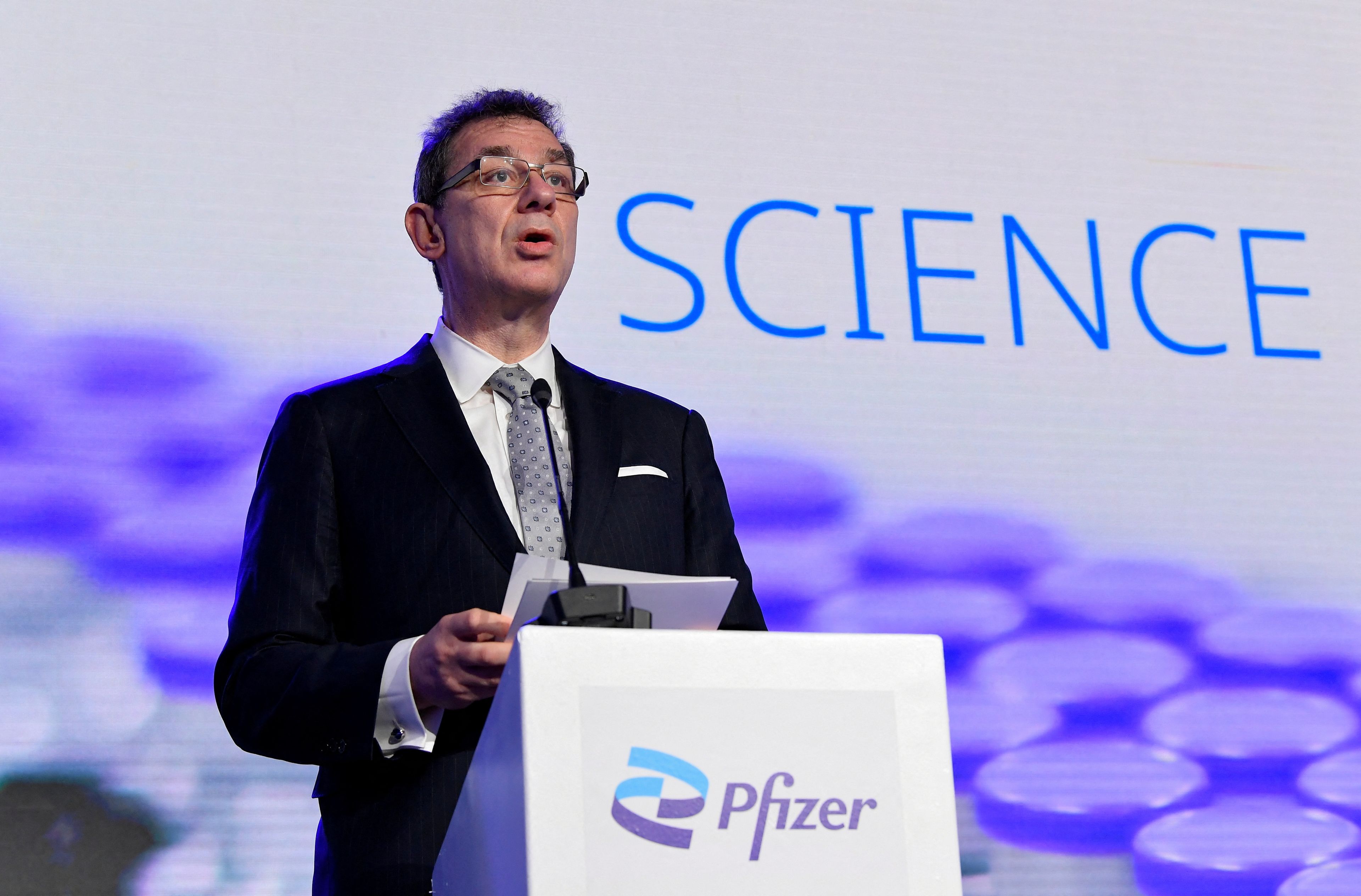 Albert Bourla, CEO de Pfizer