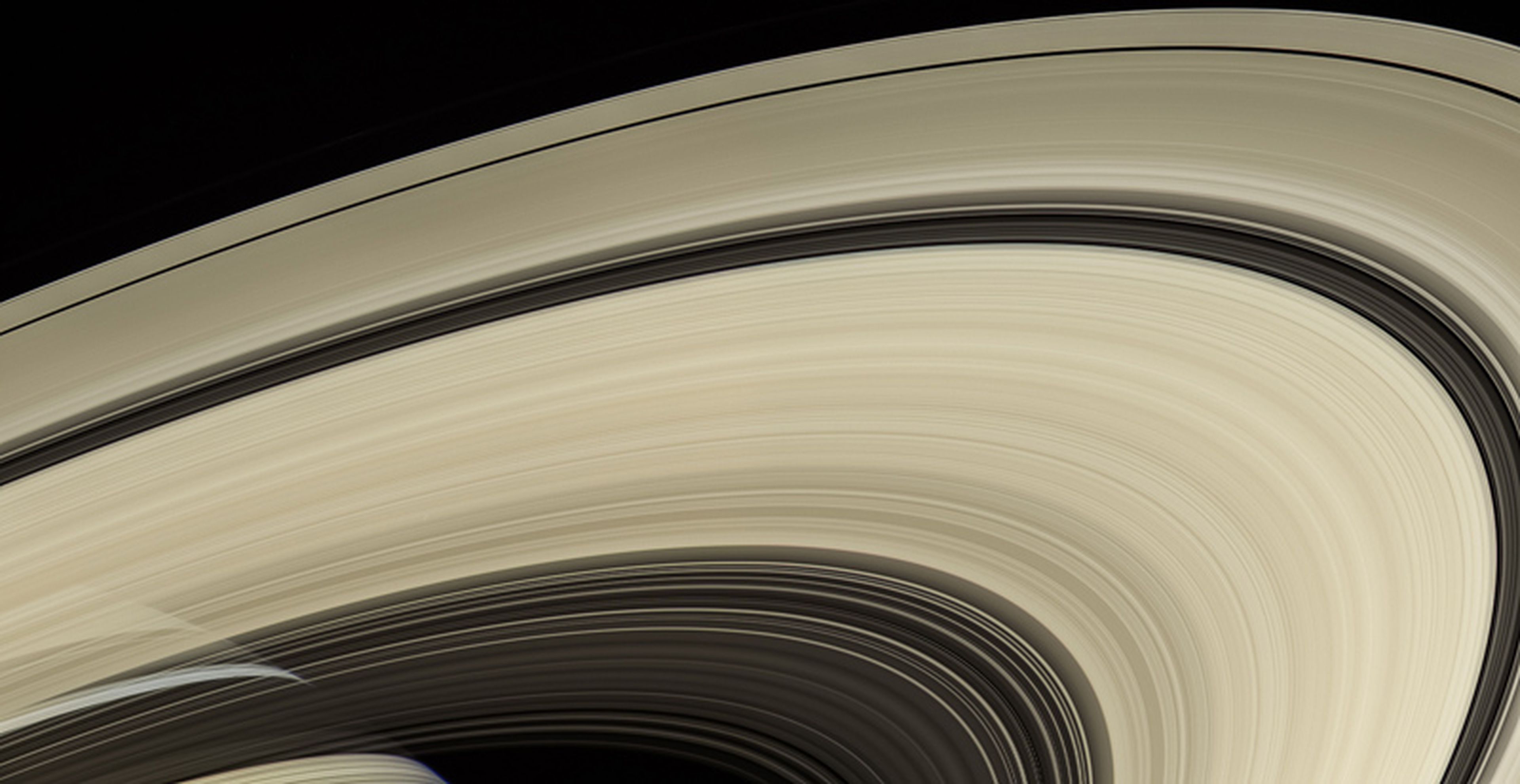 Fotografía de los anillos de Saturno tomada el 13 de agosto de 2018.