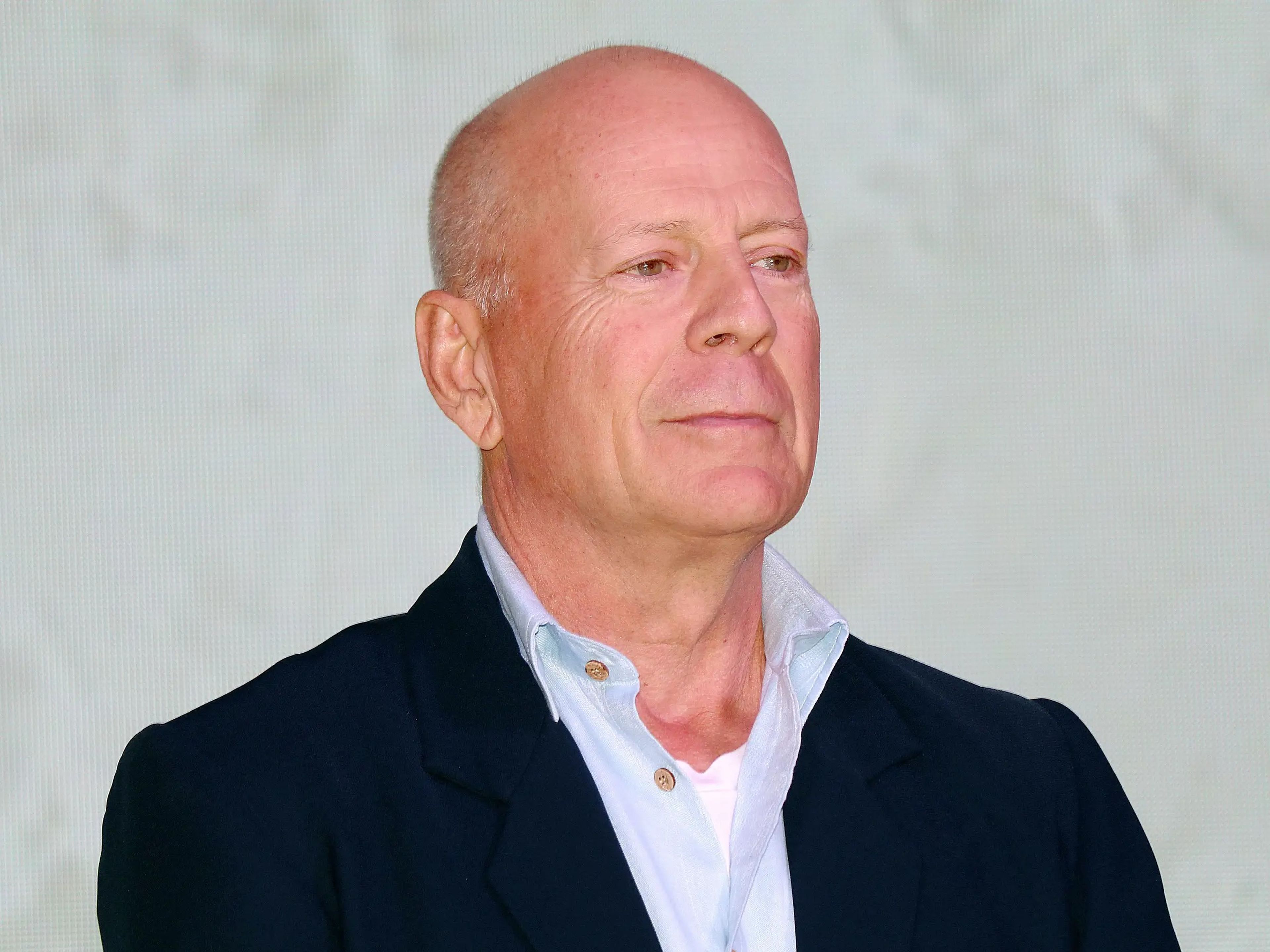 El actor estadounidense Bruce Willis asiste el 4 de noviembre de 2019 en Shanghái, China.