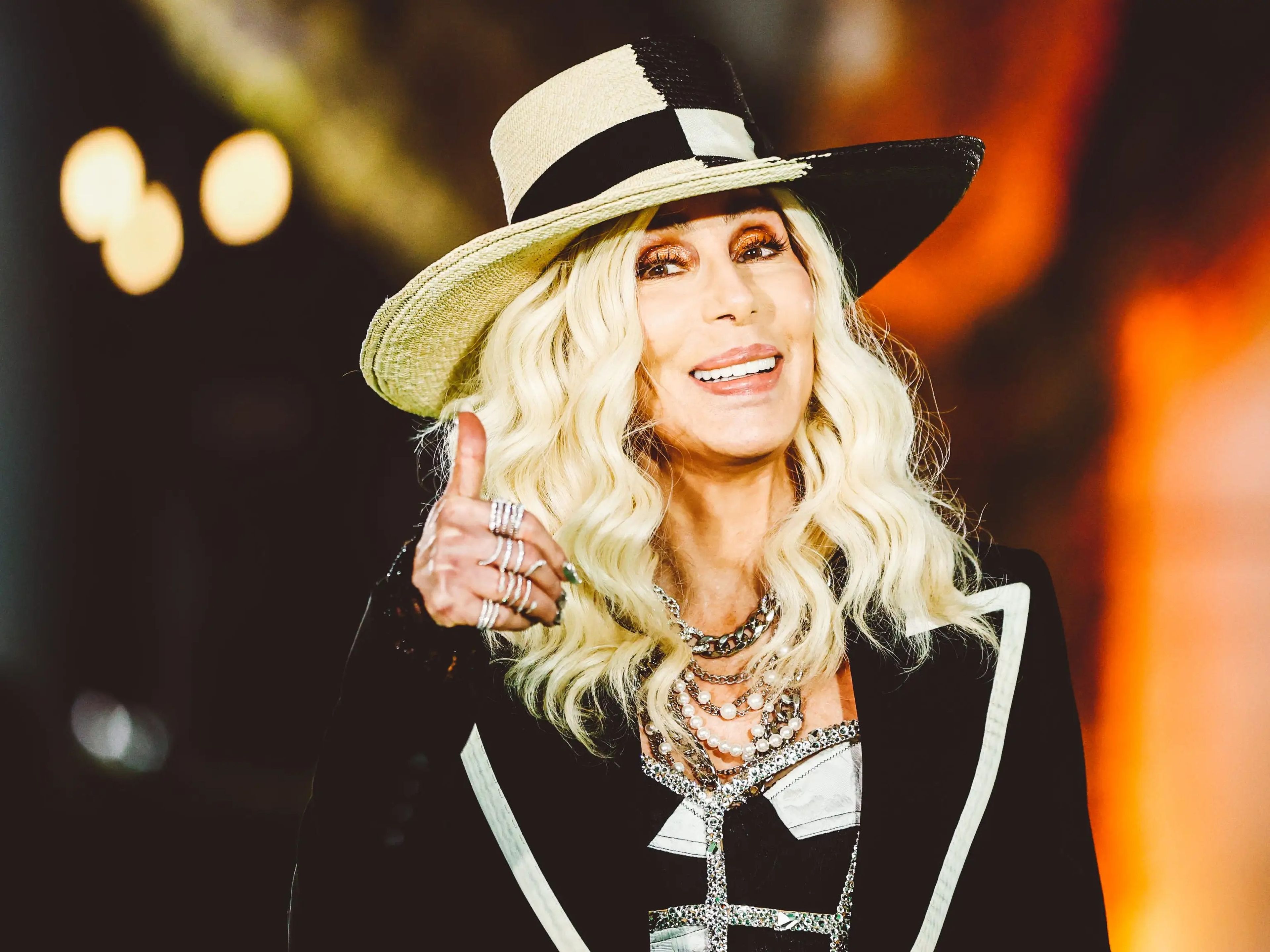 Cher asiste a la gala de inauguración del Museo de la Academia de Artes el 25 de septiembre de 2021.