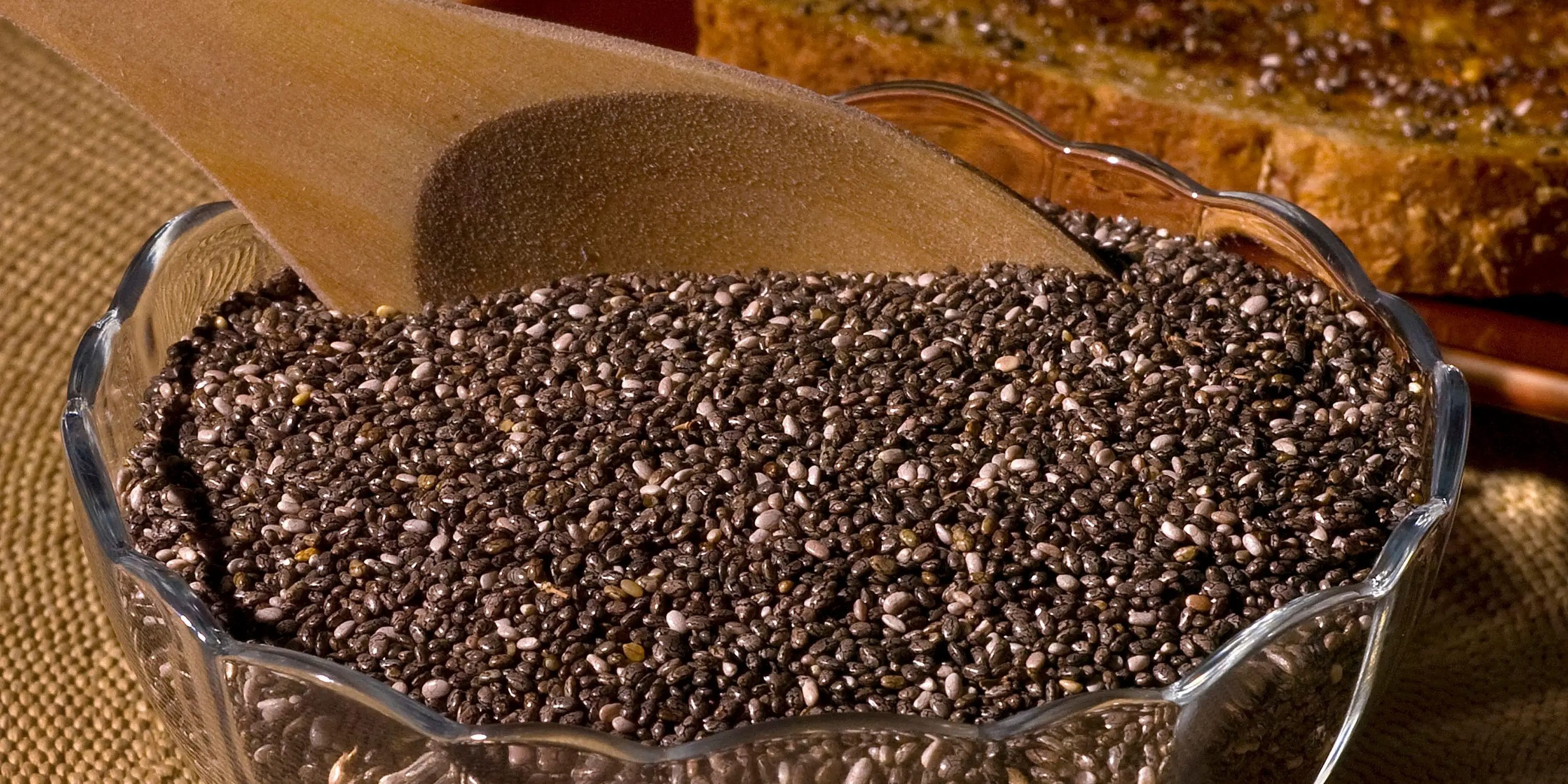 Las semillas de chía son ricas en minerales.