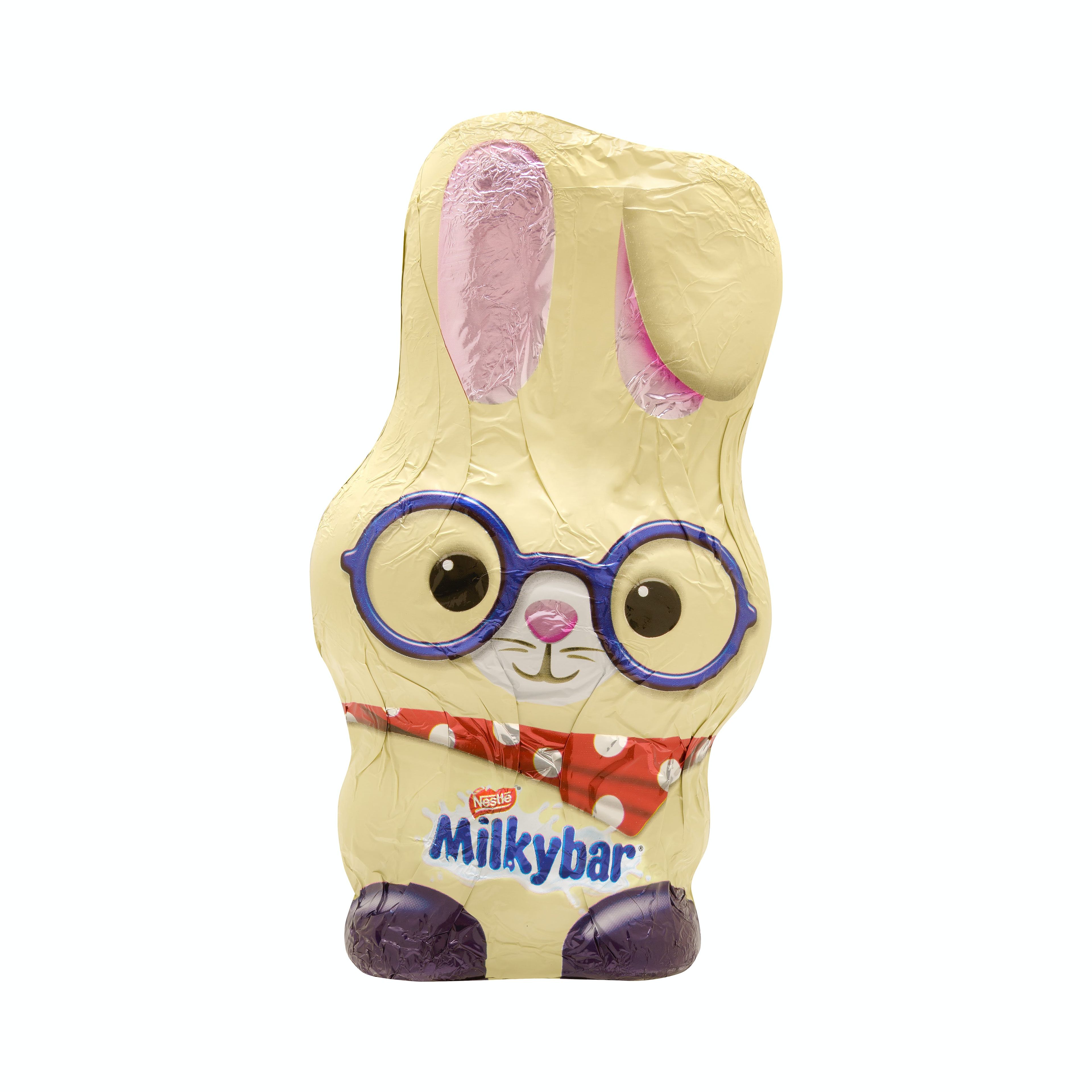 Conejo de chocolate blanco Pascua Milkybar Nestlé, Mercadona