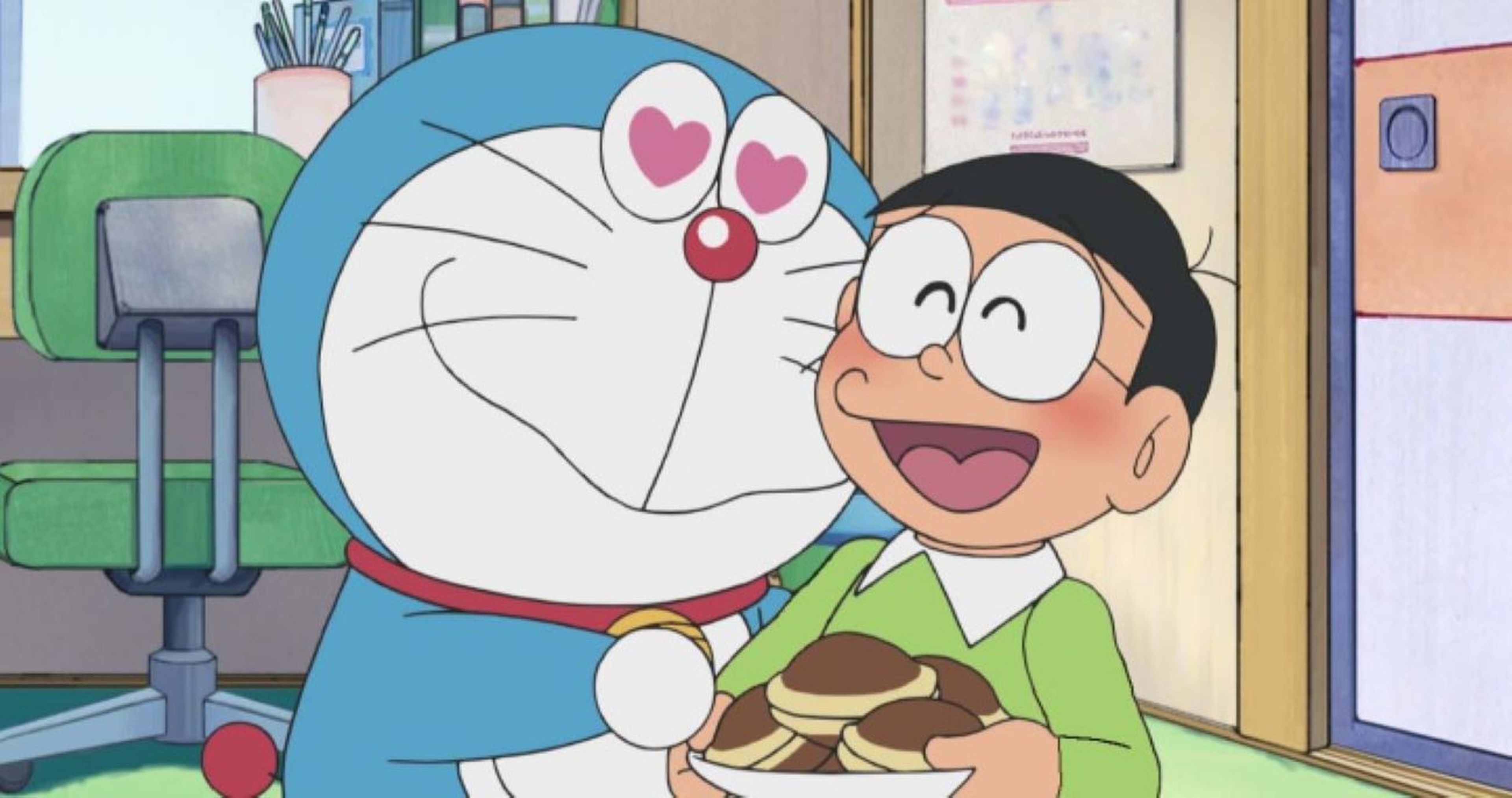 Doraemon y dorayakis