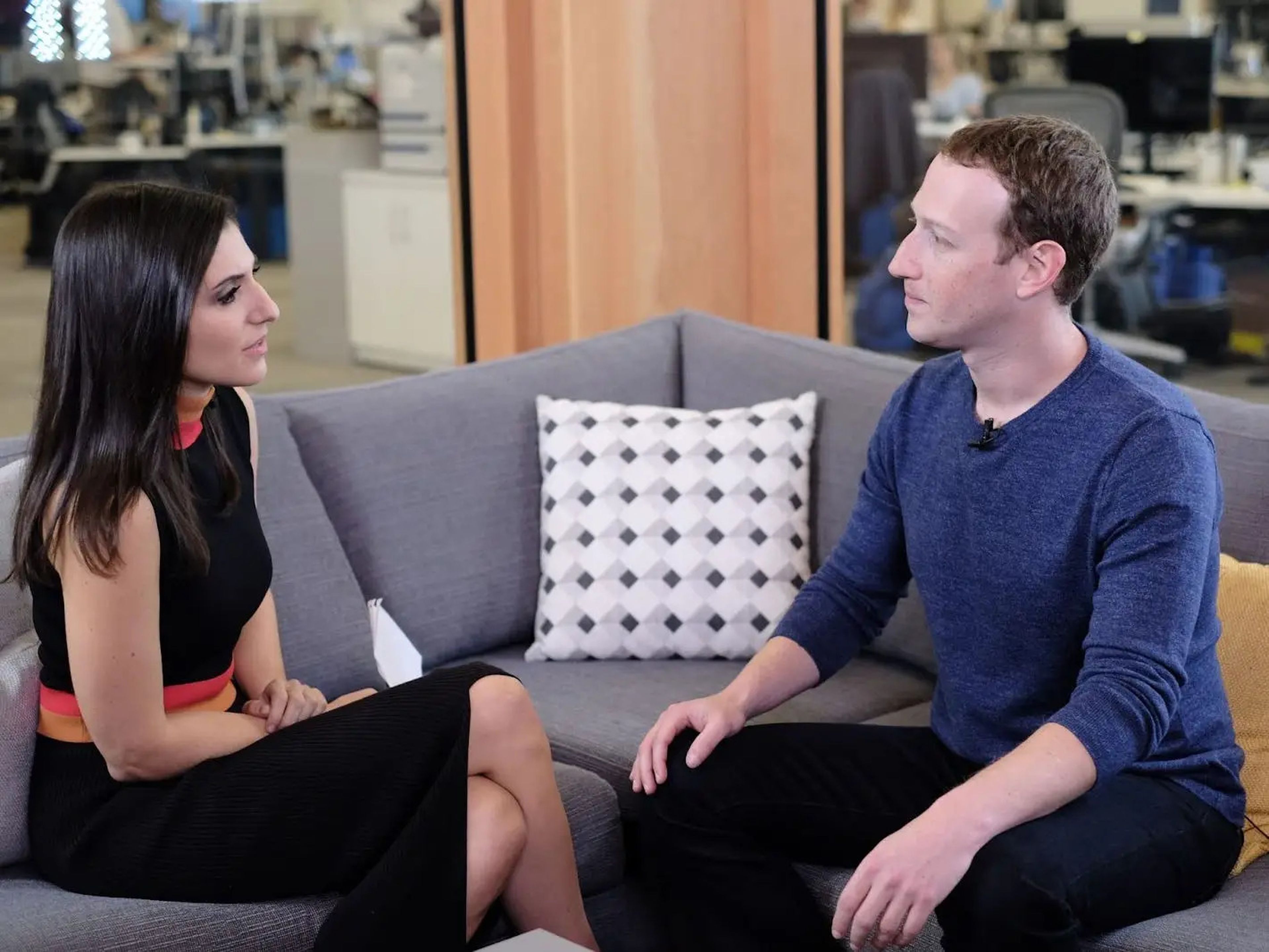 La entrevista exclusiva de Laurie Segall a Mark Zuckerberg en 2018.