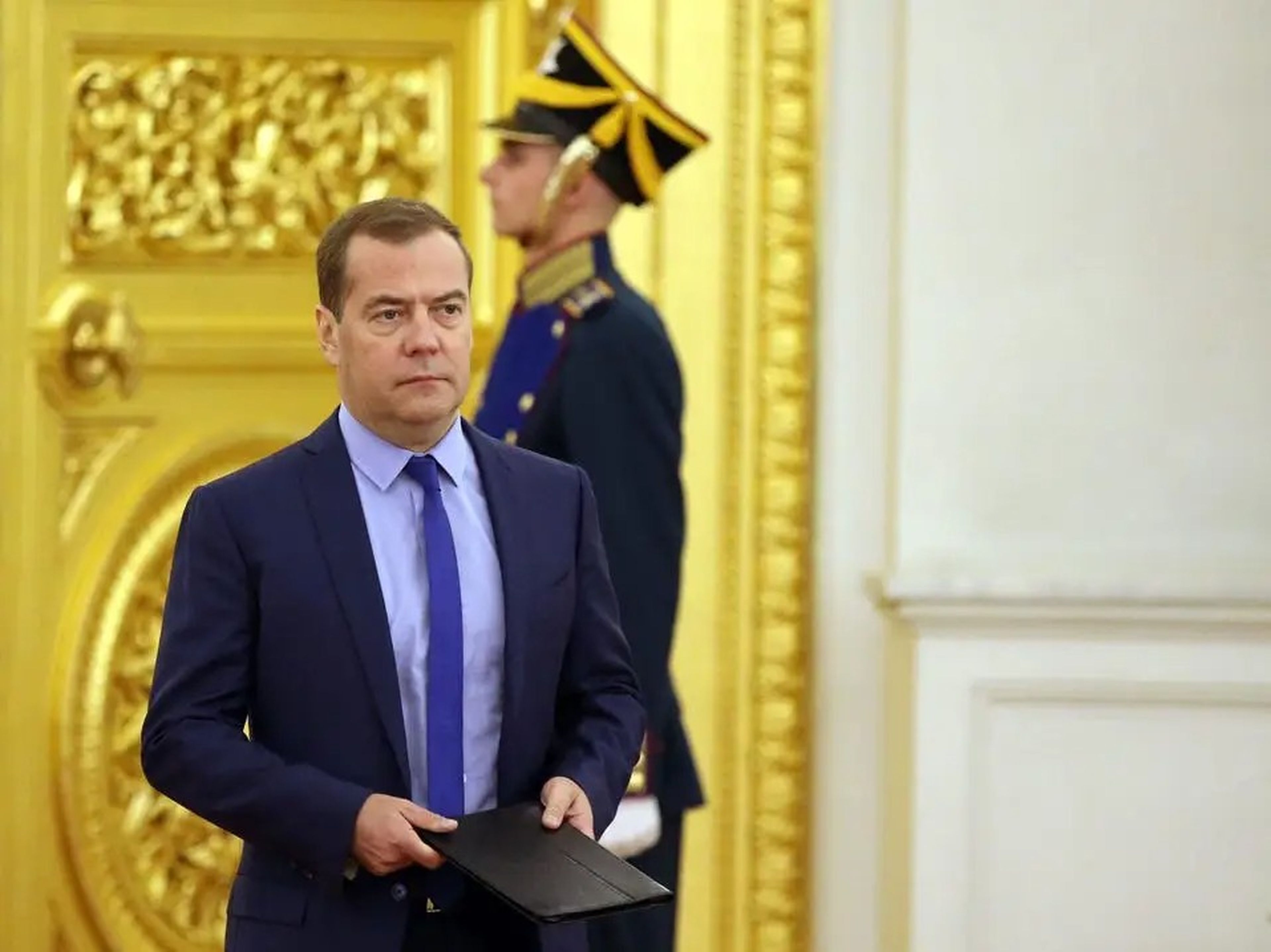 El ex presidente ruso Dmitry Medvedev.