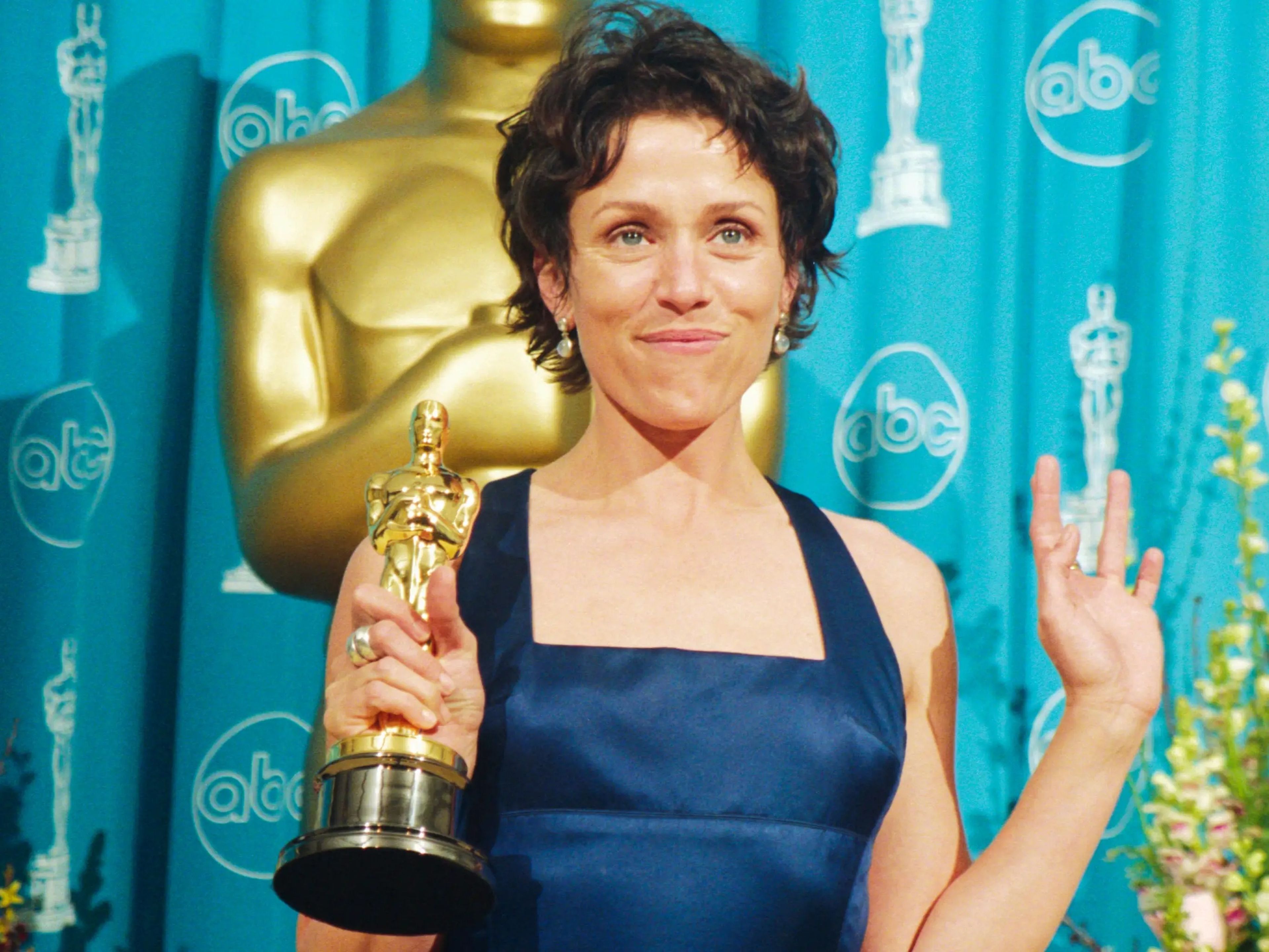 Frances McDormand ganó el Oscar a la mejor actriz en la 69ª edición de los premios de la Academia por su papel en 'Fargo'.