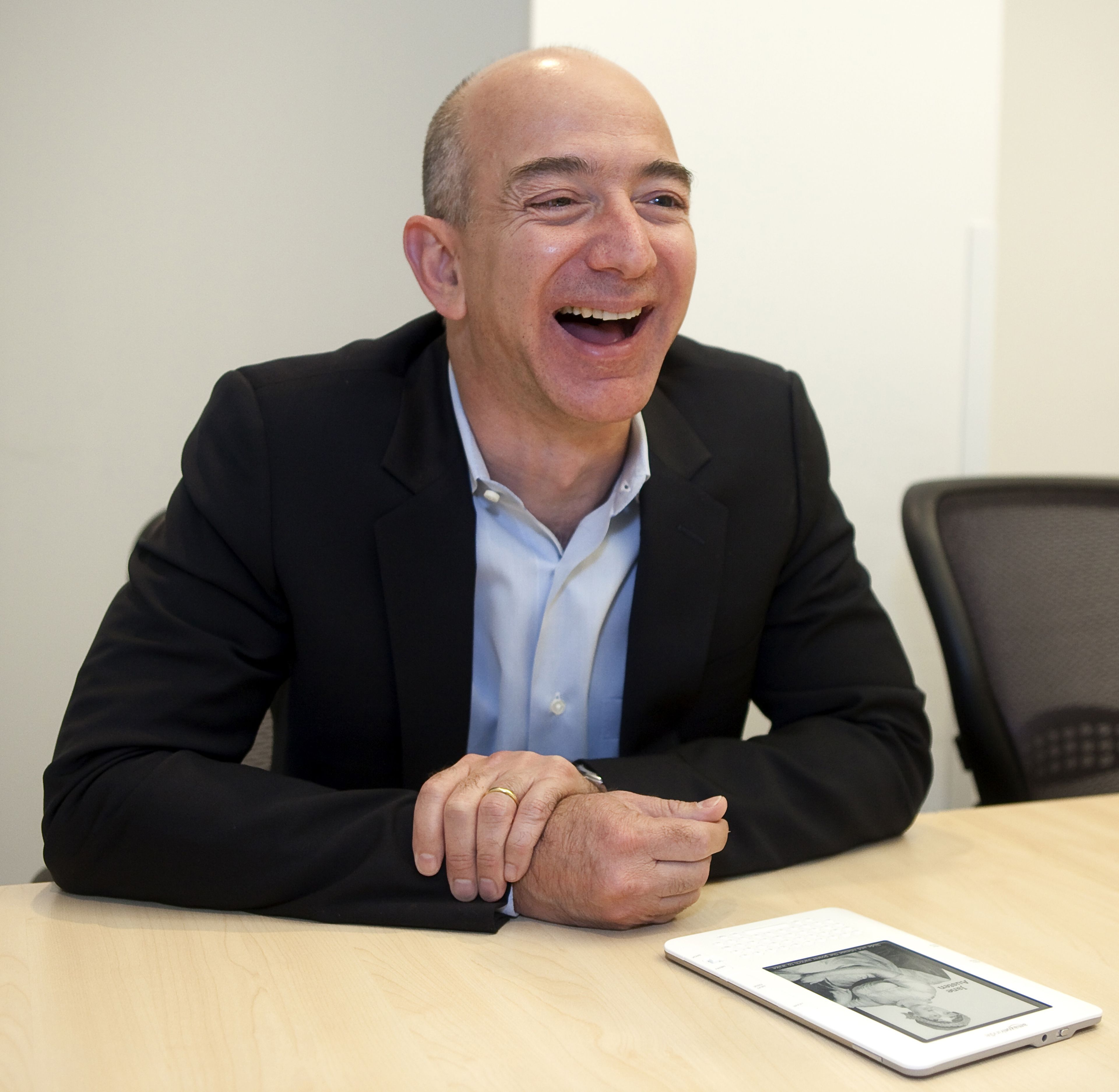Jeff Bezos, fundador de Amazon, durante una entrevista en 2009.