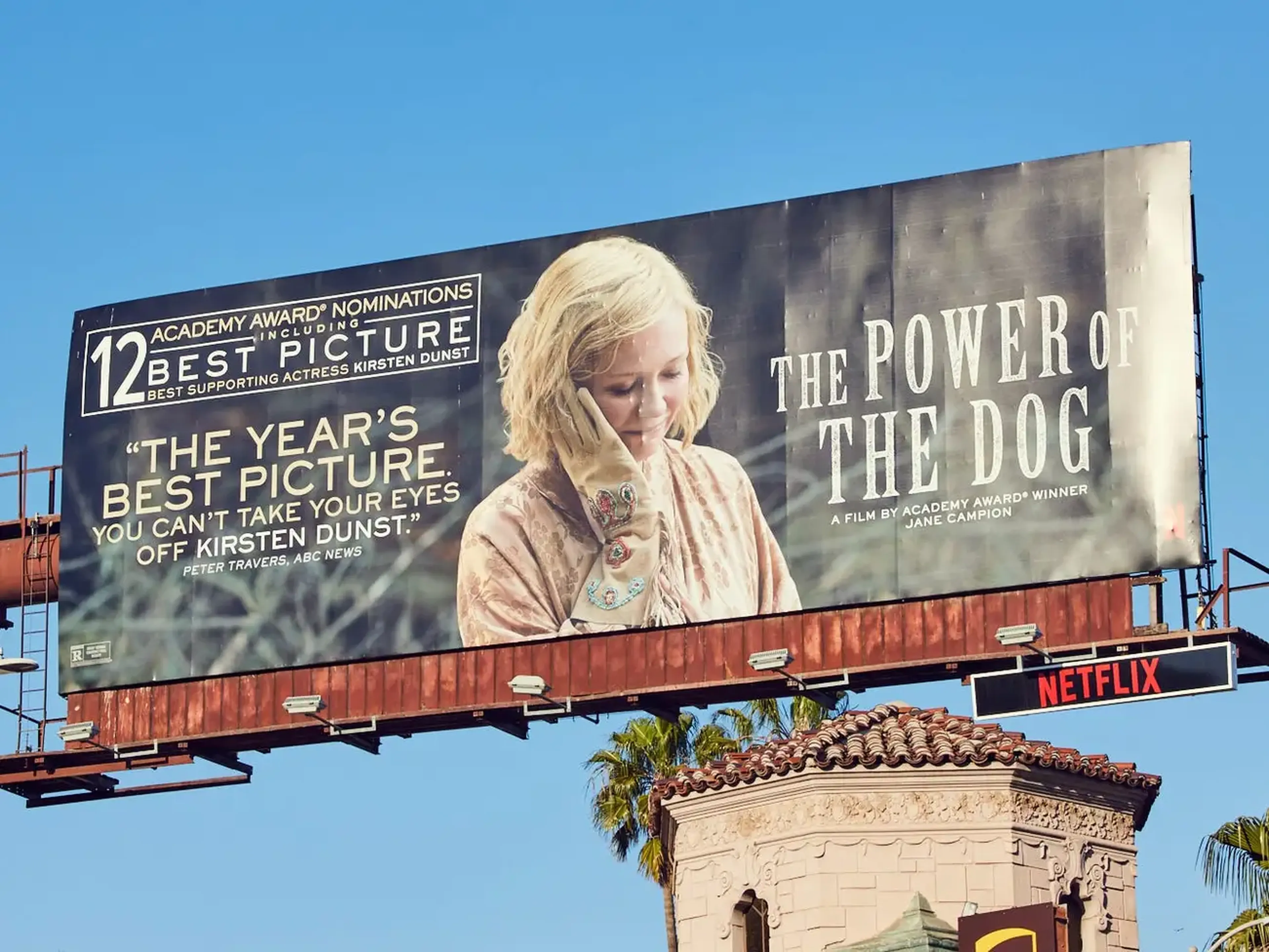 Kirsten Dunst nominada a Actriz de reparto por su papel en 'El poder del perro'