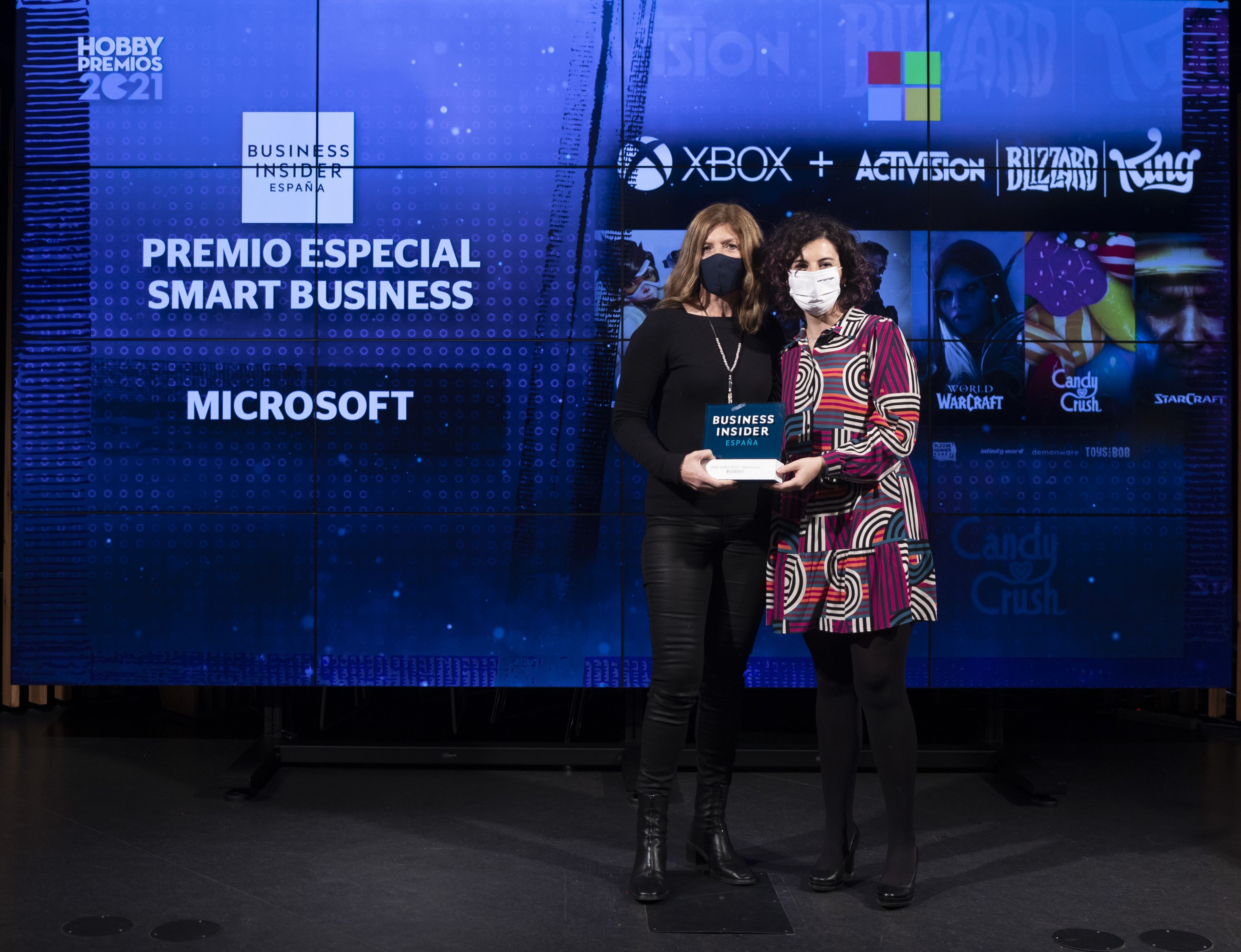 Solange Cummins, Senior Communications Manager de Microsoft Ibérica, y Yovanna Blanco, editor in chief de 'Business Insider España'.