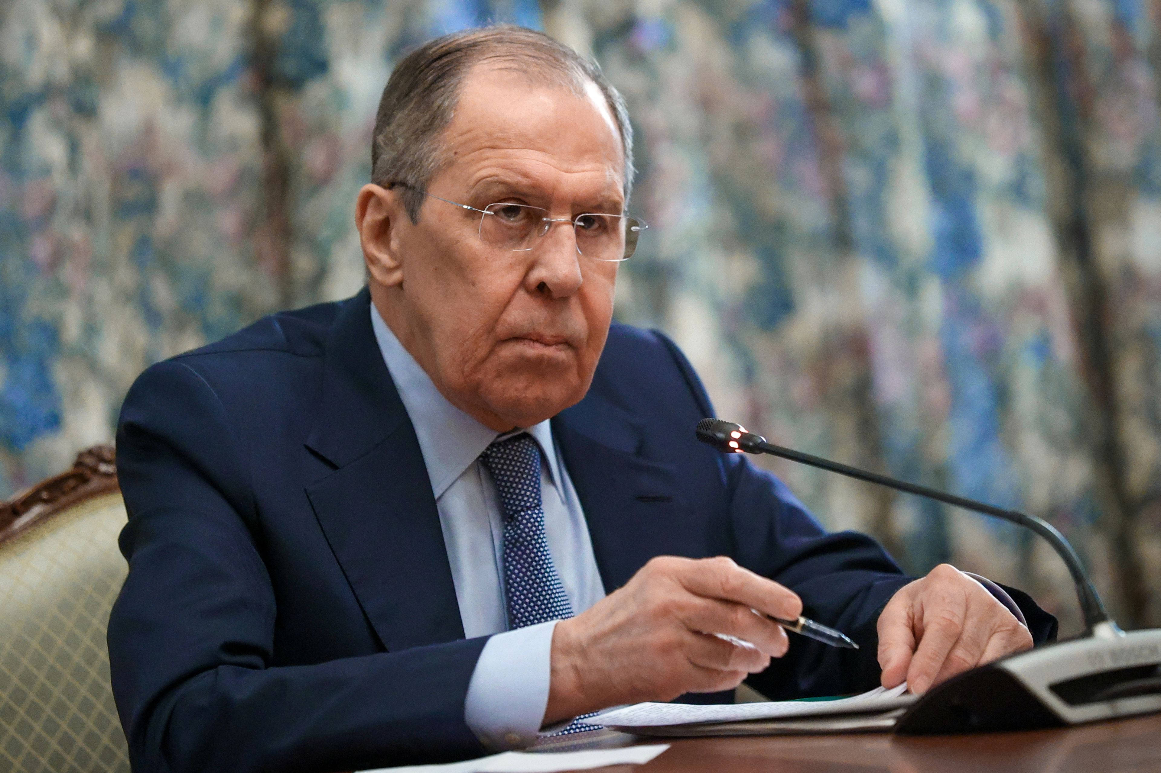 Sergei Lavrov, ministro de Exteriores de Rusia.