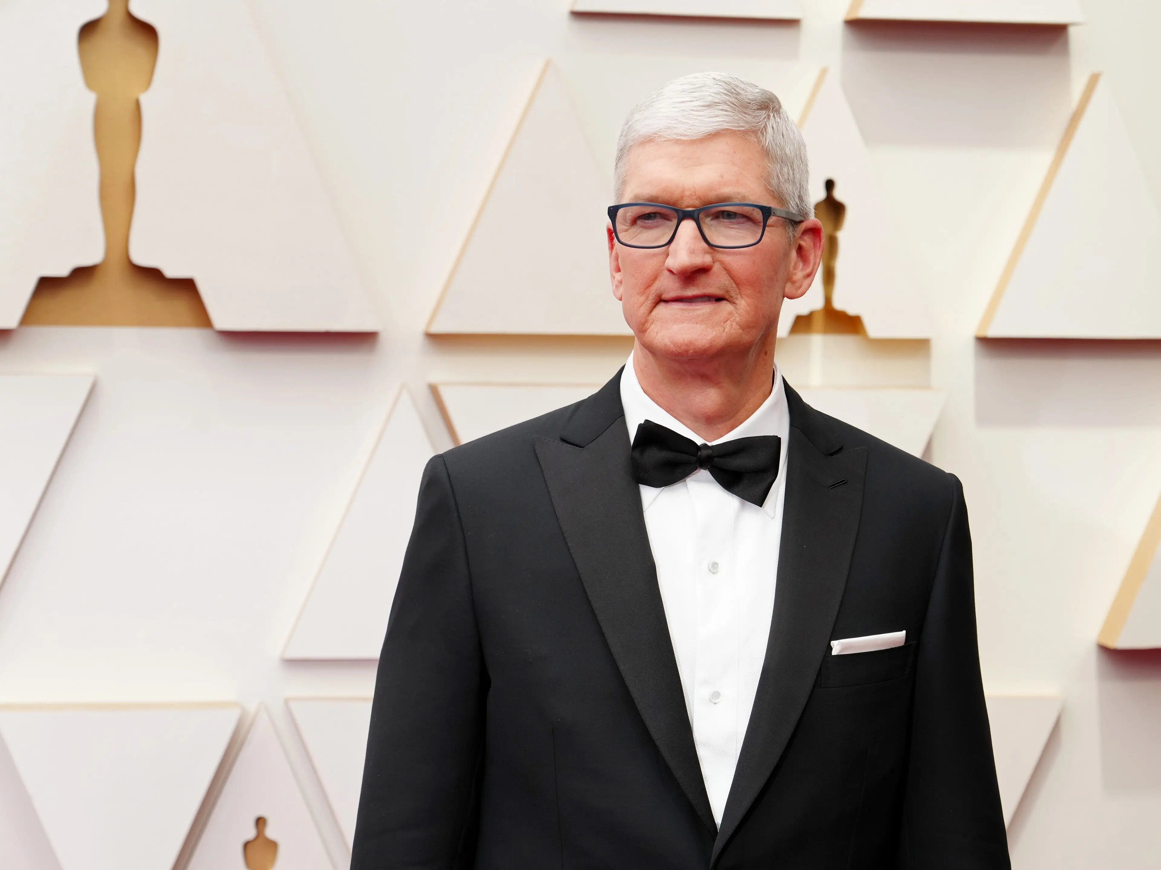 Tim Cook, consejero delegado de Apple, en la 94ª edición de los Oscar