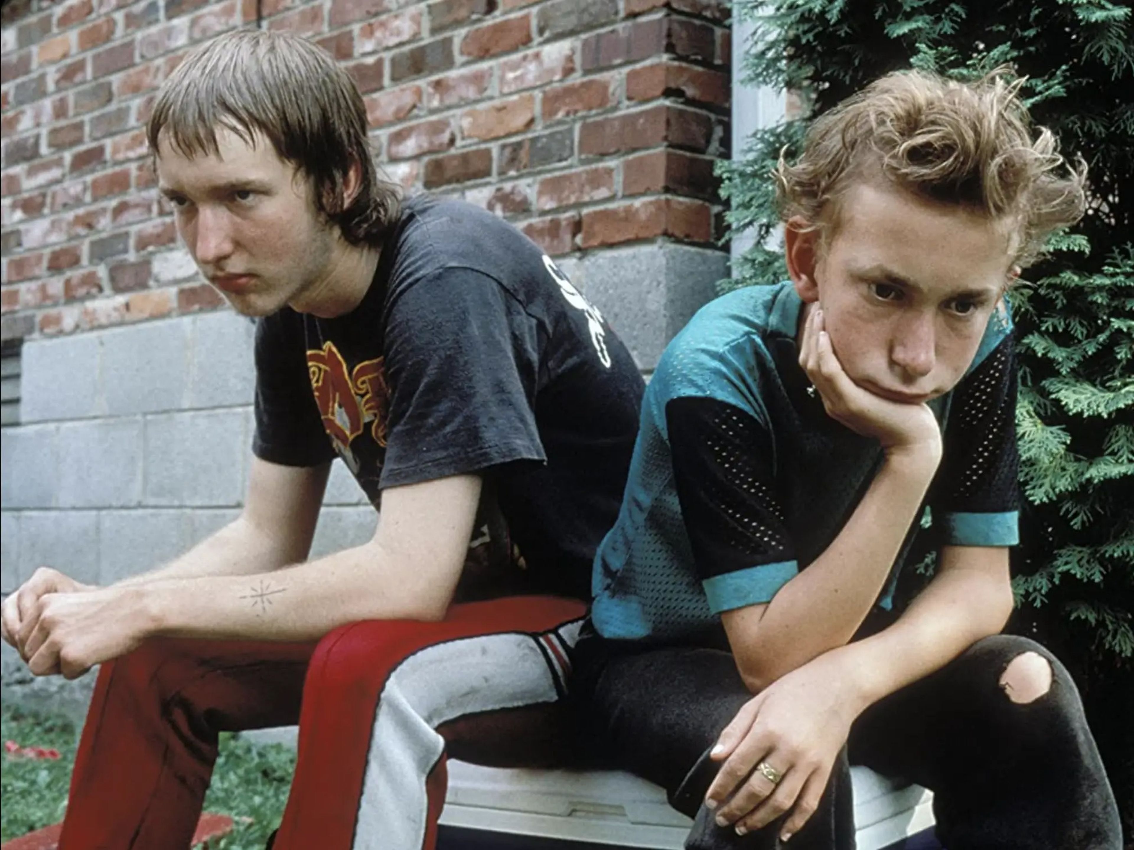 Jacob Reynolds (derecha) tenía 13 años en la película indie de 1997 'Gummo'.