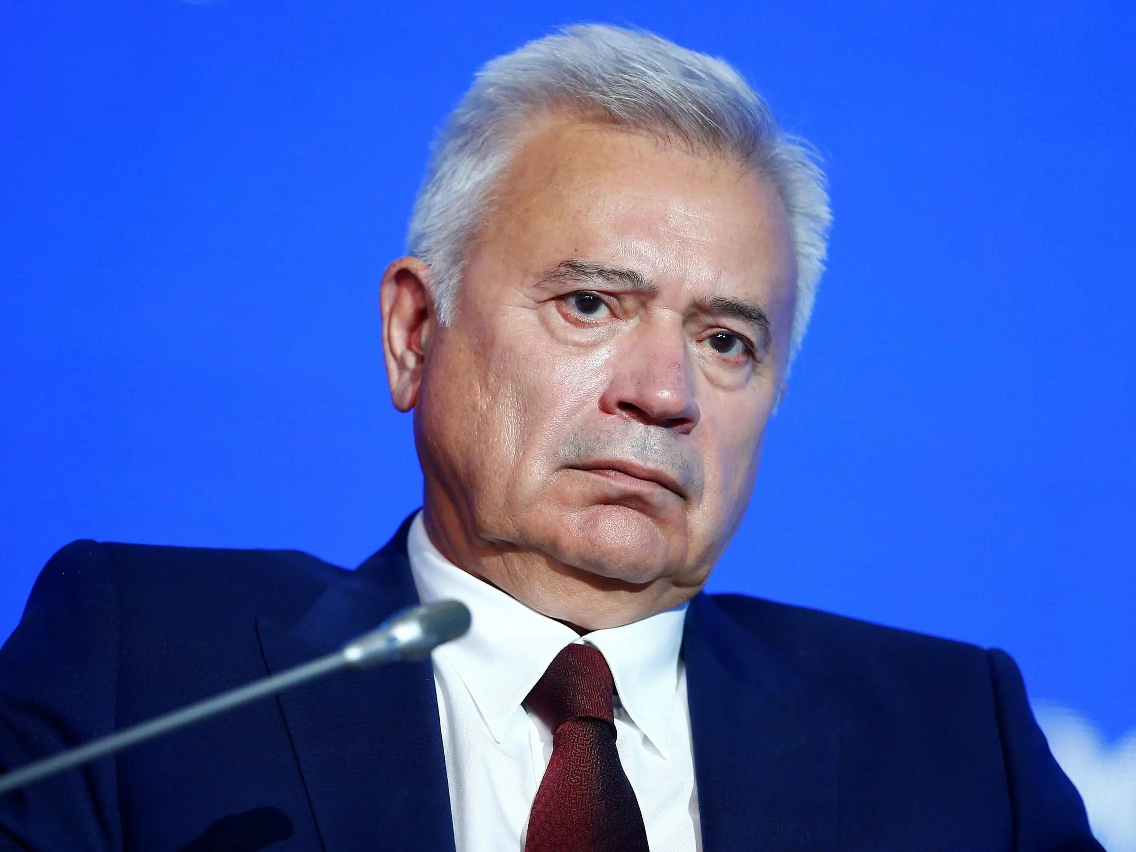 Vagit Alekperov, presidente de la petrolera rusa Lukoil, ha perdido el 60% de su patrimonio hasta ahora.