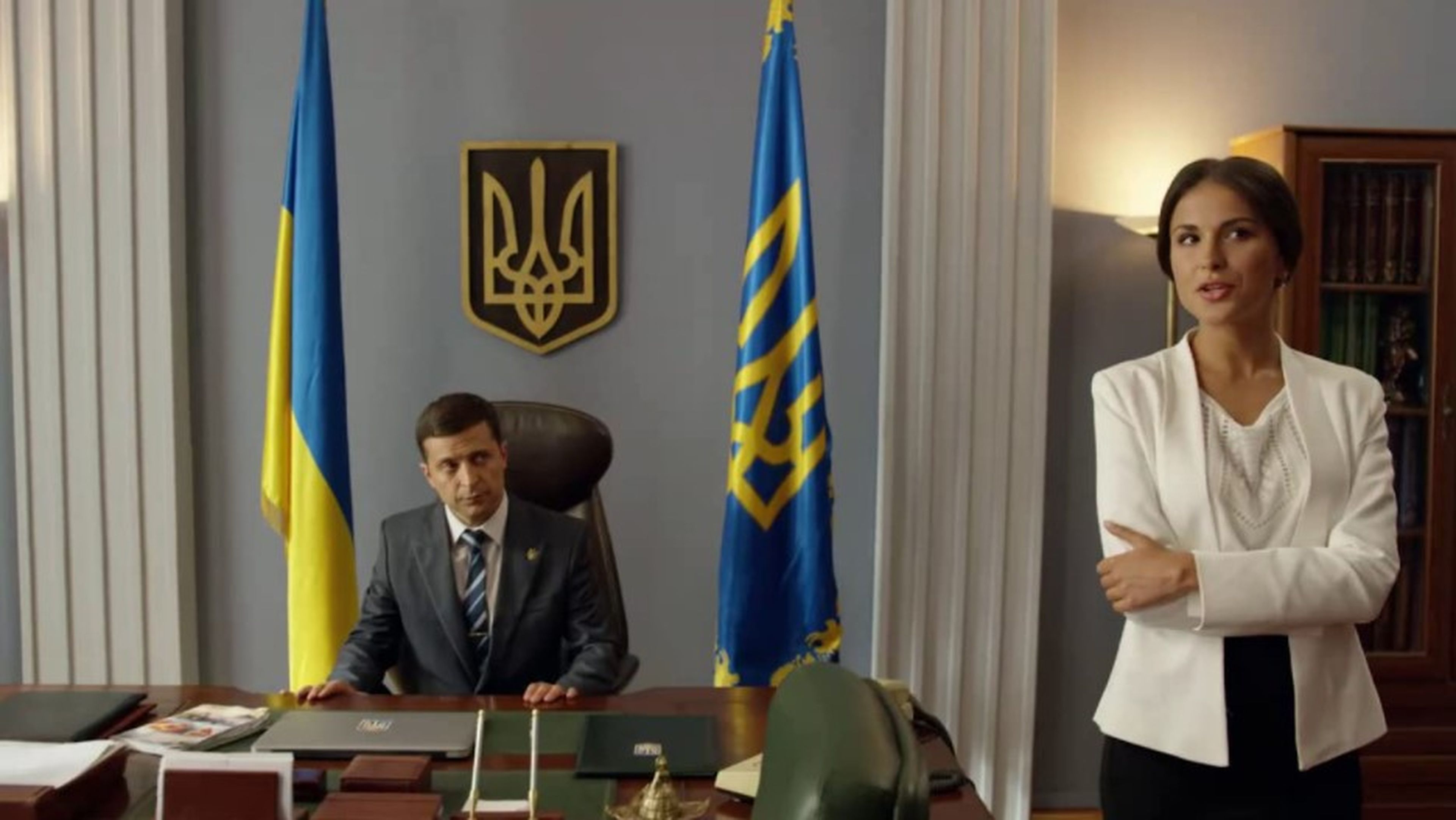 Volodímir Zelenski, presidente de Ucrania, cuando era actor.