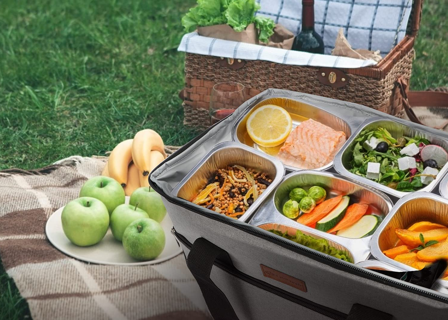 pícnic comida Bolsa isotérmica portátil para almuerzo para trabajo winmax protección de frescor 