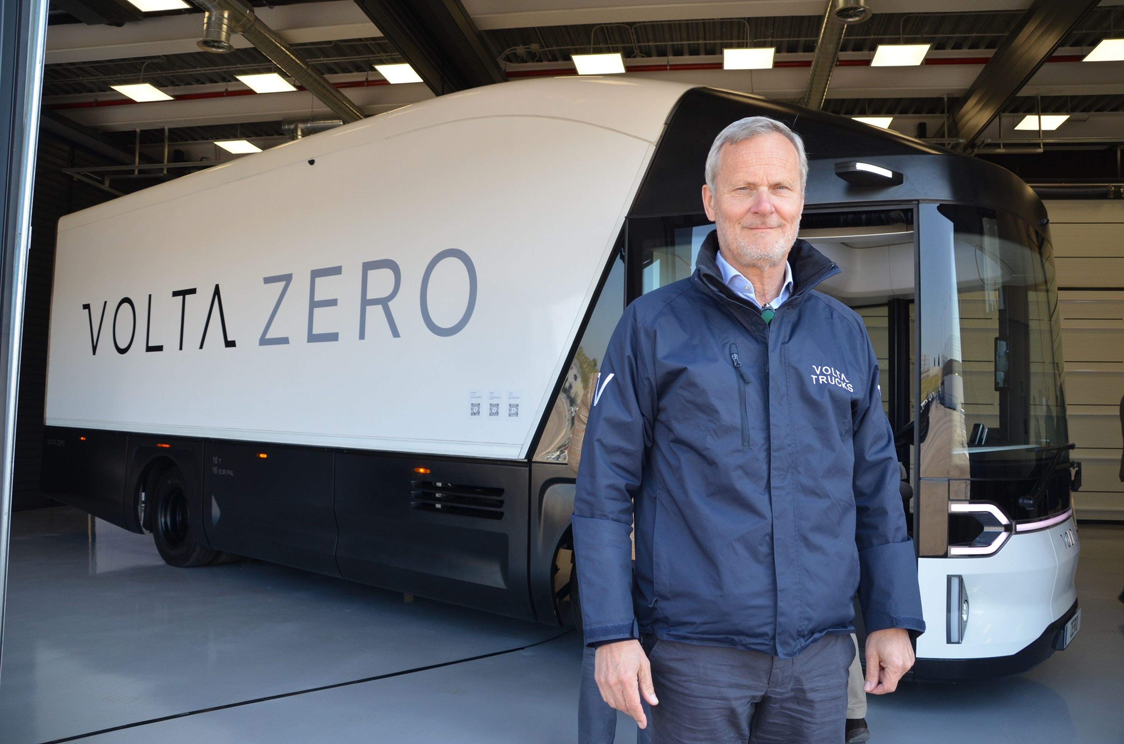 El CEO y fundador de Volta Trucks, Carl-Magnus Norden.
