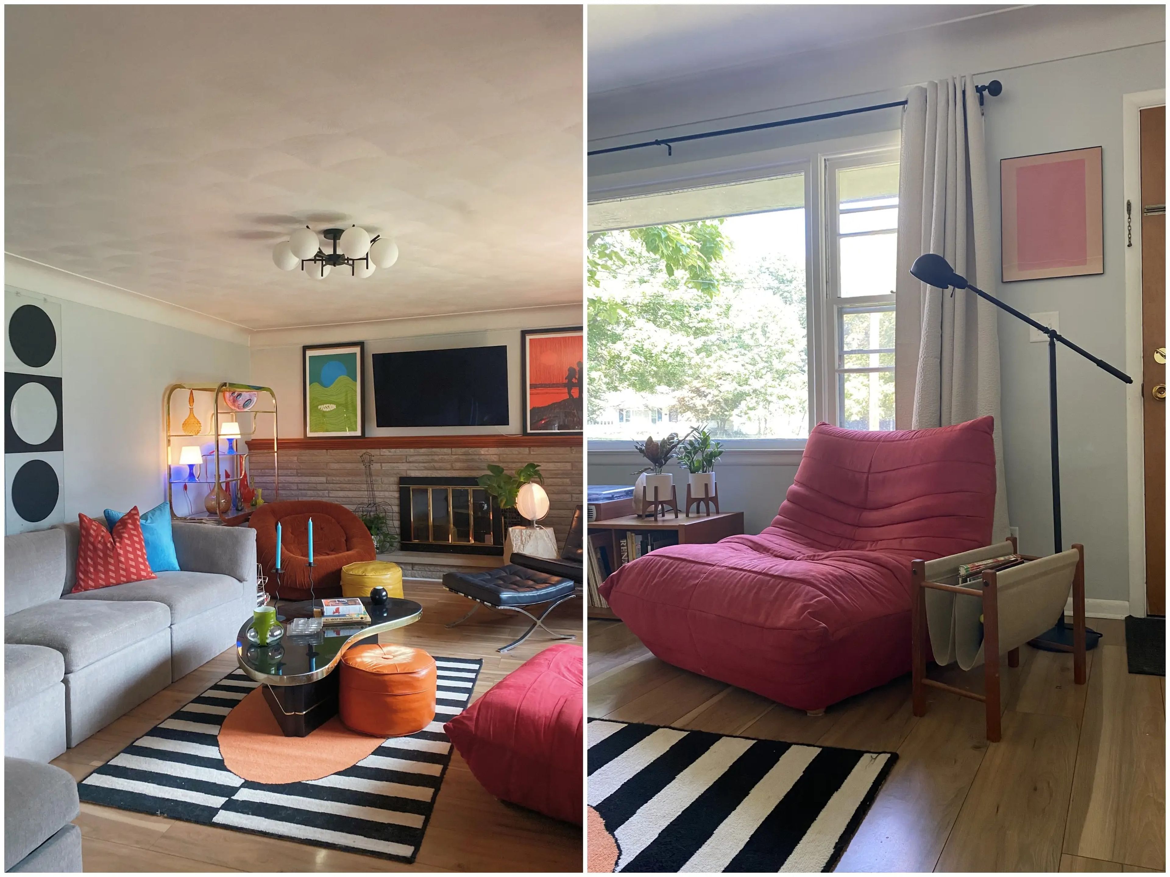 Esta TikToker ha decorado sala estar con muebles de segunda mano | Business Insider España