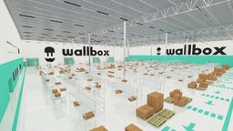 Recreación de la fábrica de Wallbox en Texas (EEUU)