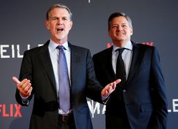 Reed Hastings y Ted Sarandos, CEOs de Netflix