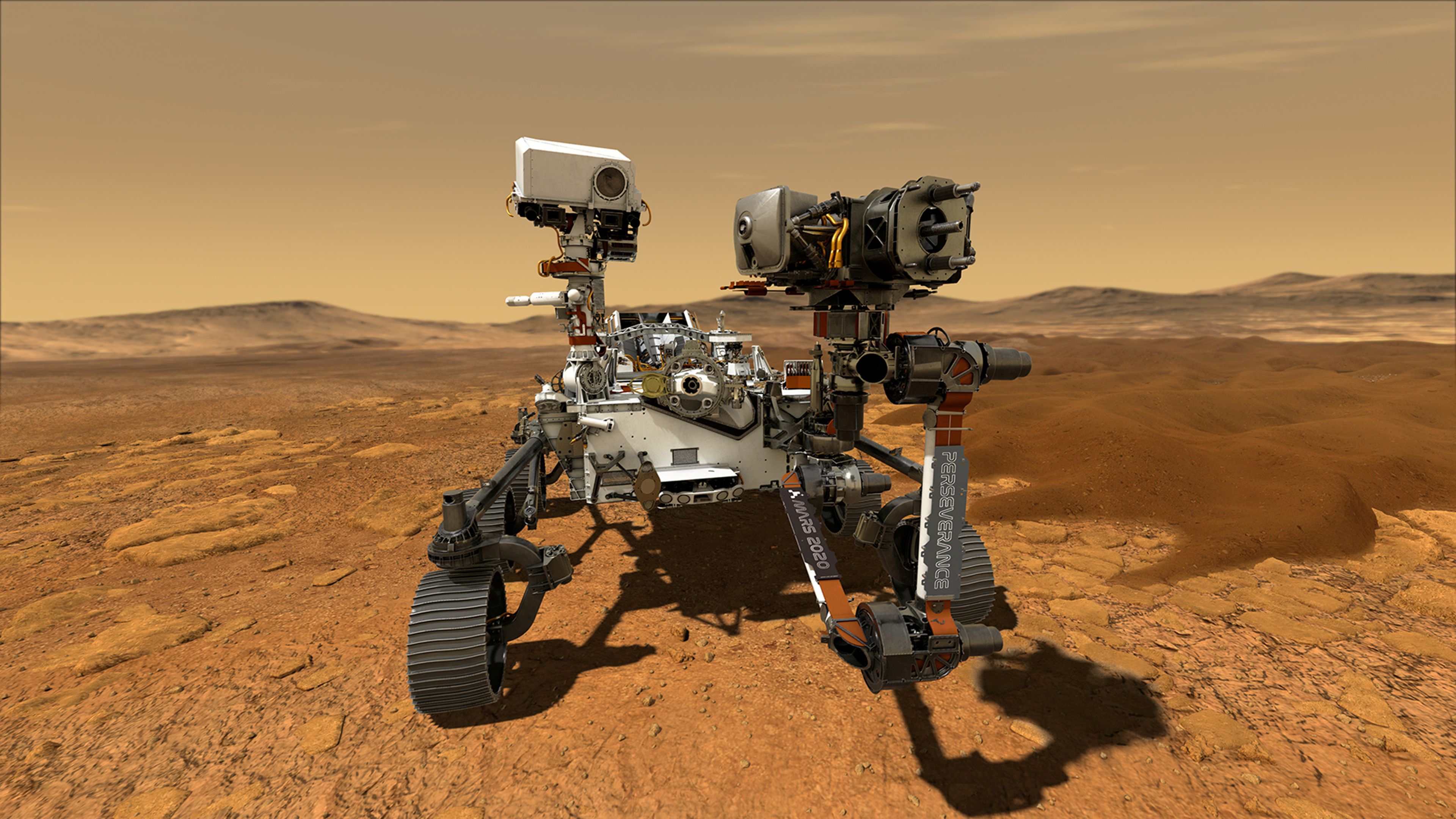 Rover Perseverance NASA Marte