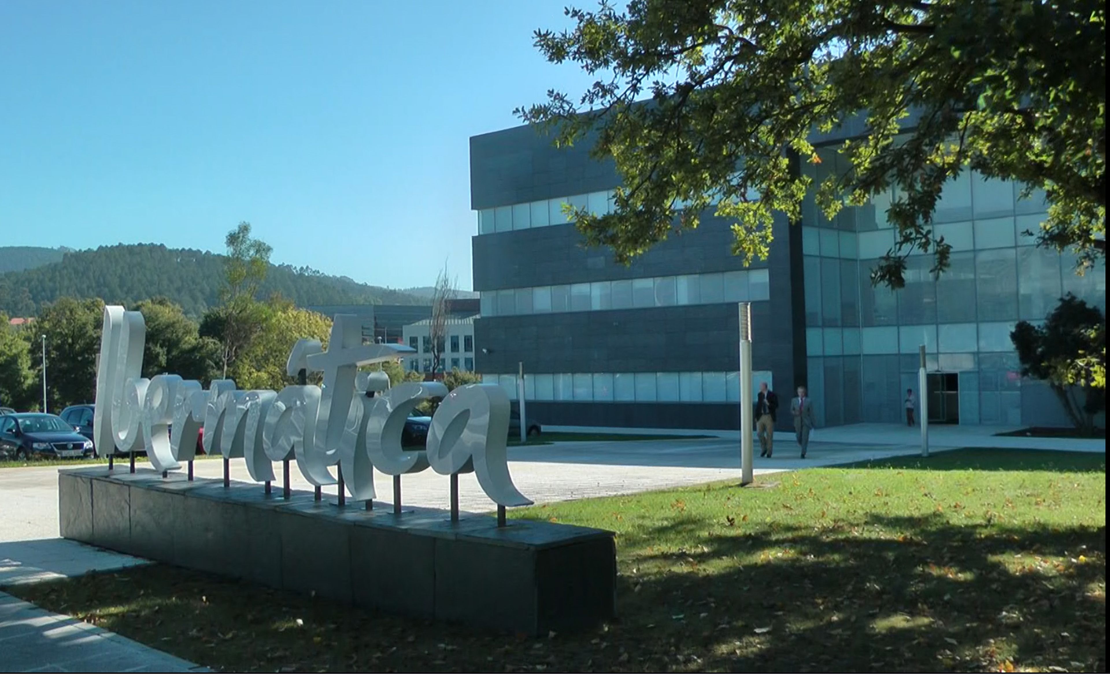 La sede de Ibermática en Derio (Vizcaya)