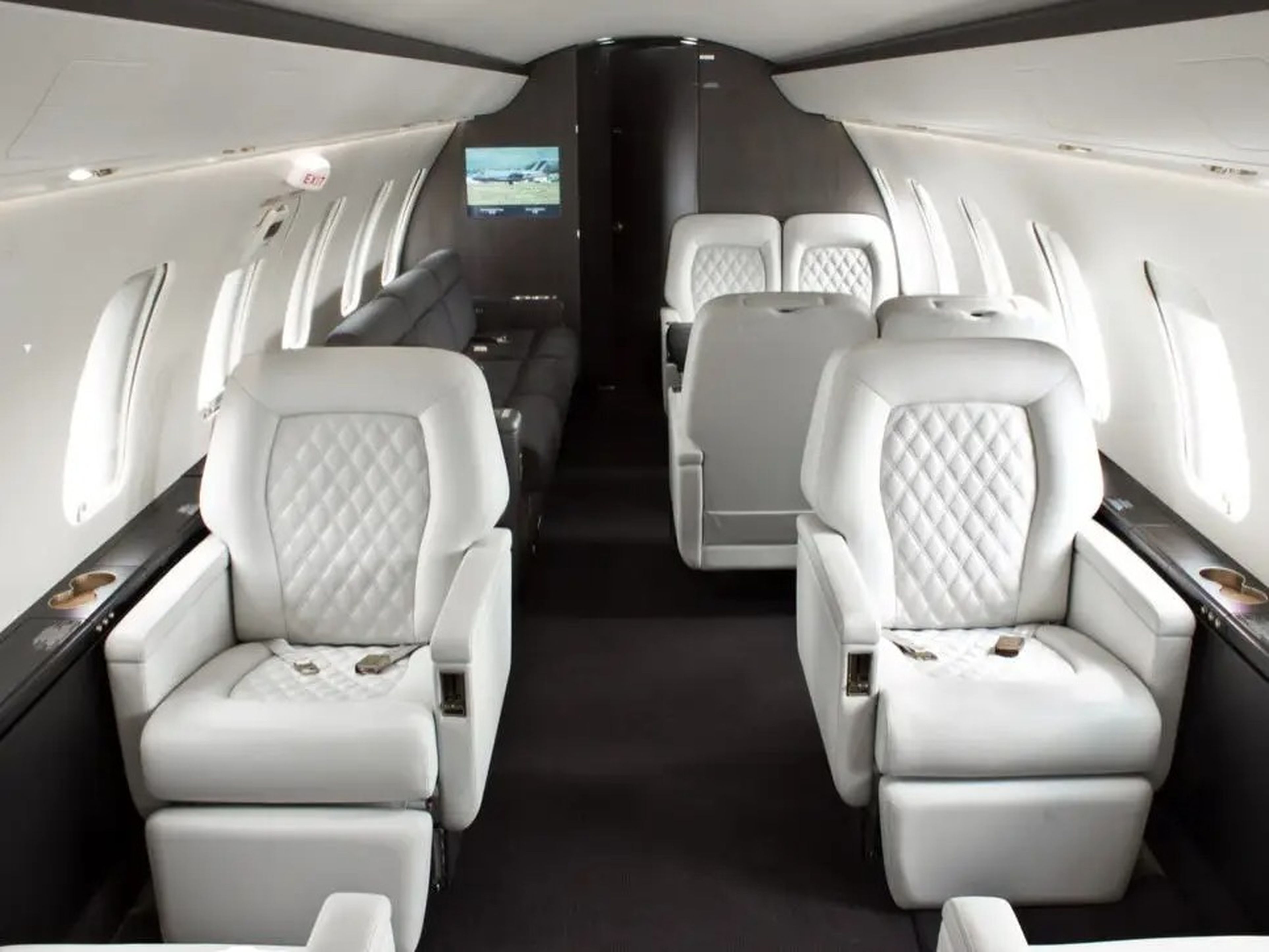 VIP Completions reacondicionó el Bombardier Challenger 605.