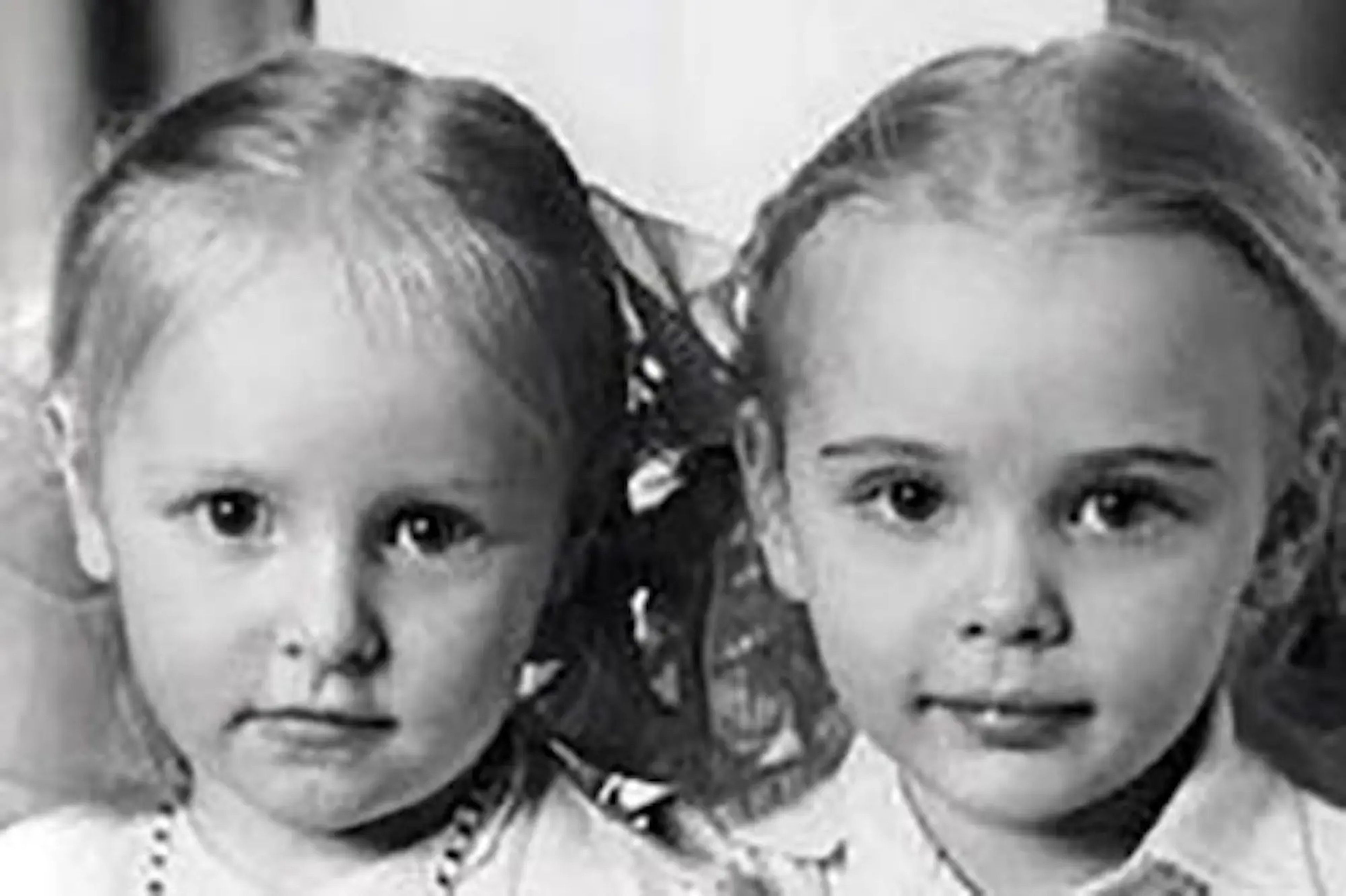 María y Katerina Putin, del archivo personal de su padre.