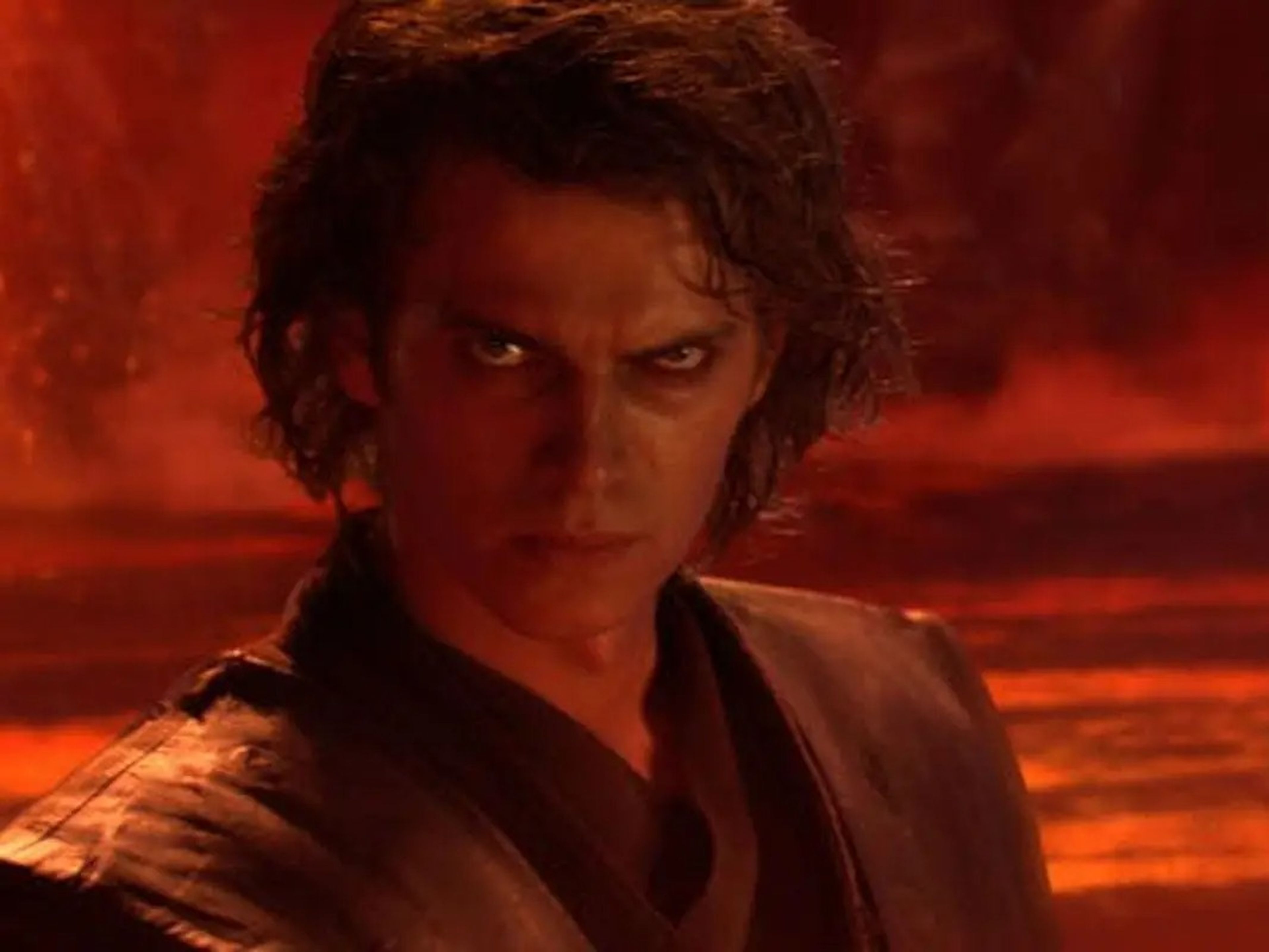 Hayden Christensen como Anakin Skywalker en 'La venganza de los Sith'.