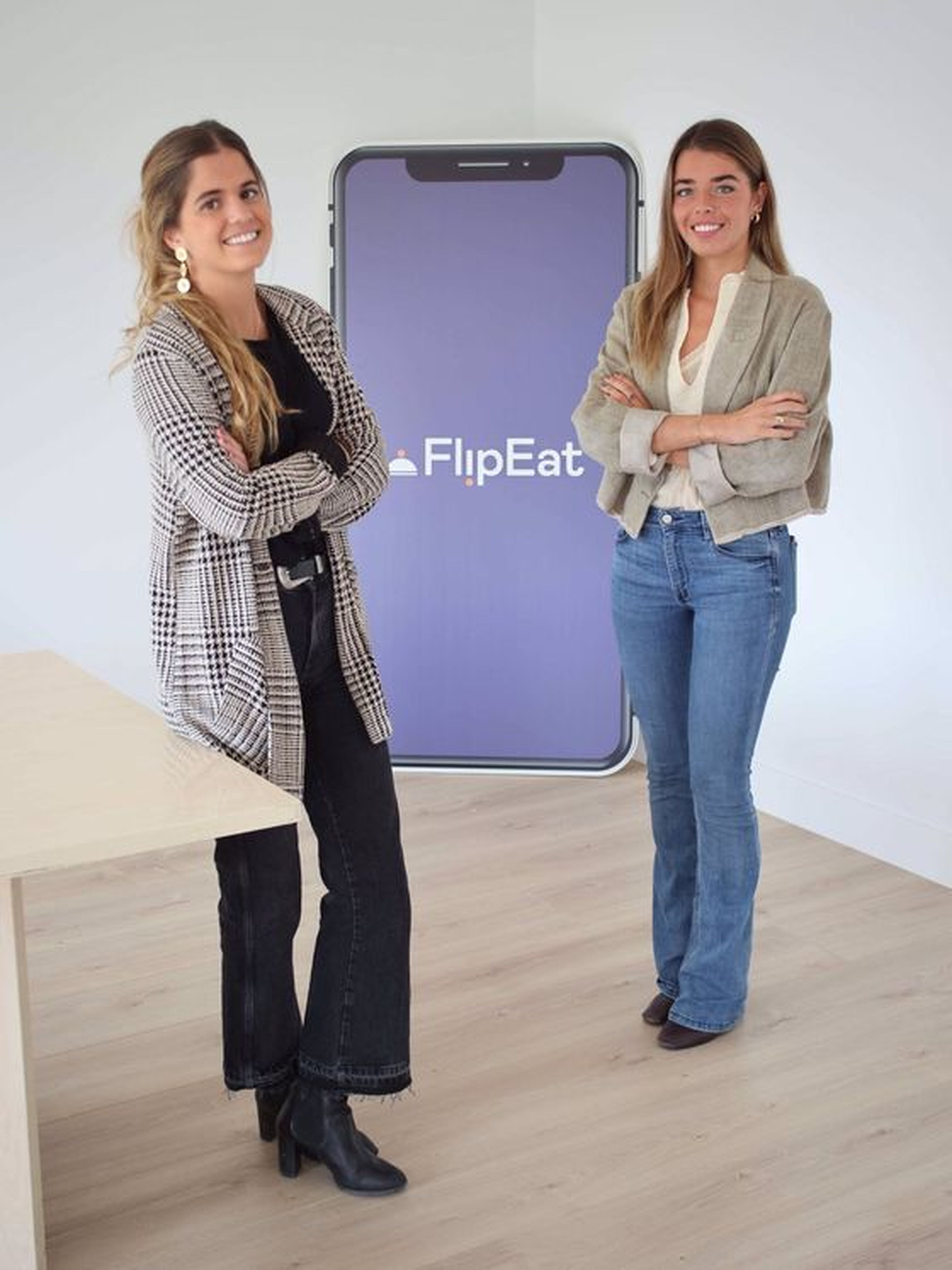 Belén de Jaime y Ana Bas, fundadoras de Flipeat.